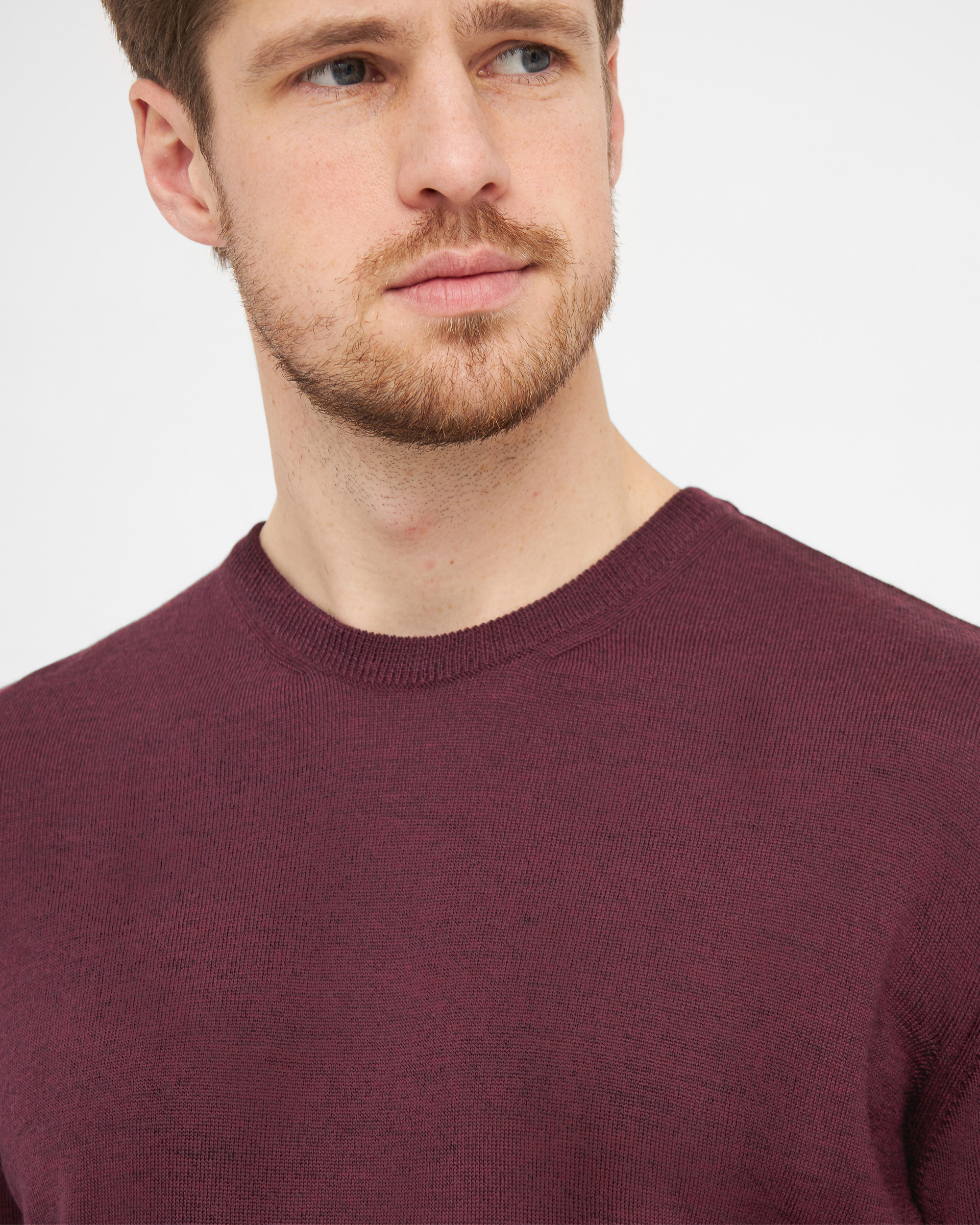 Milan pullover med o-neck