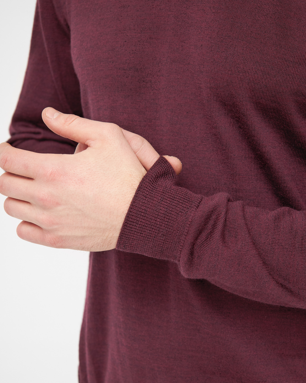 Milan pullover med o-neck