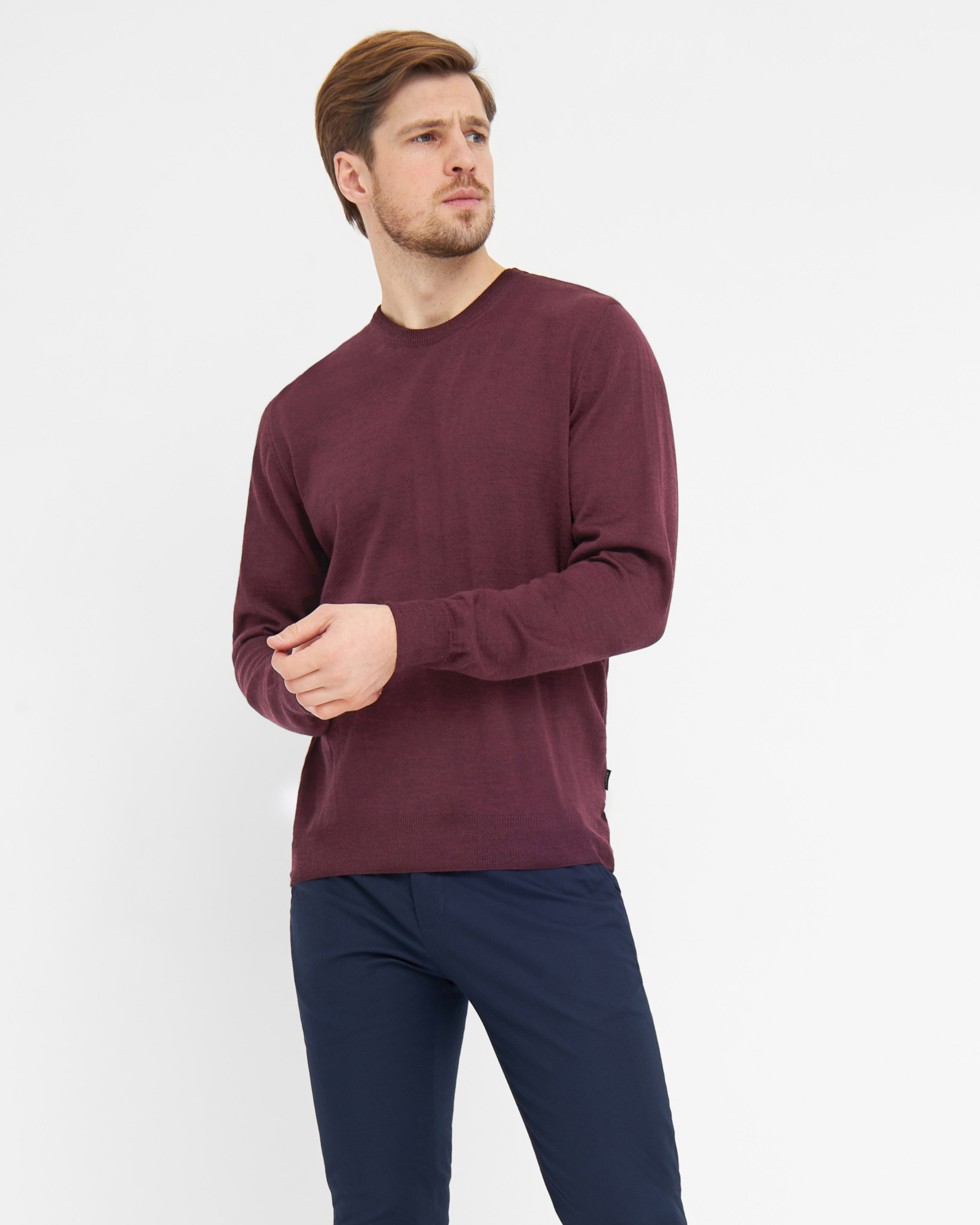 Milan pullover med o-neck