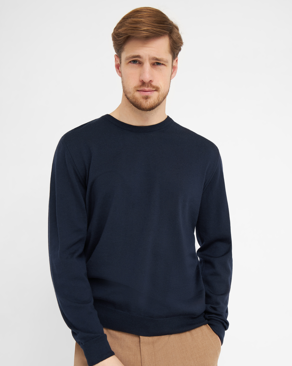 Milan pullover med o-neck