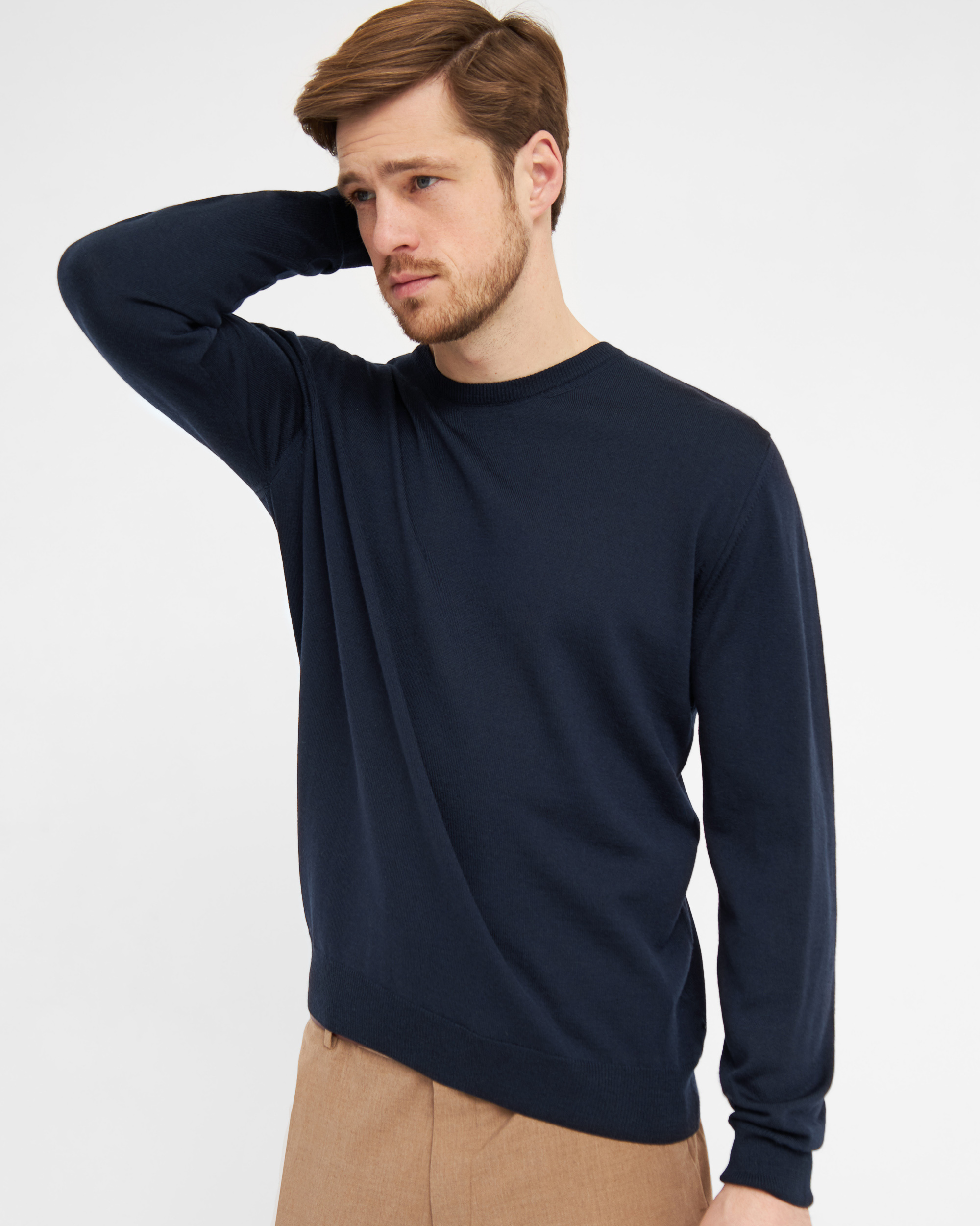 Milan pullover med o-neck