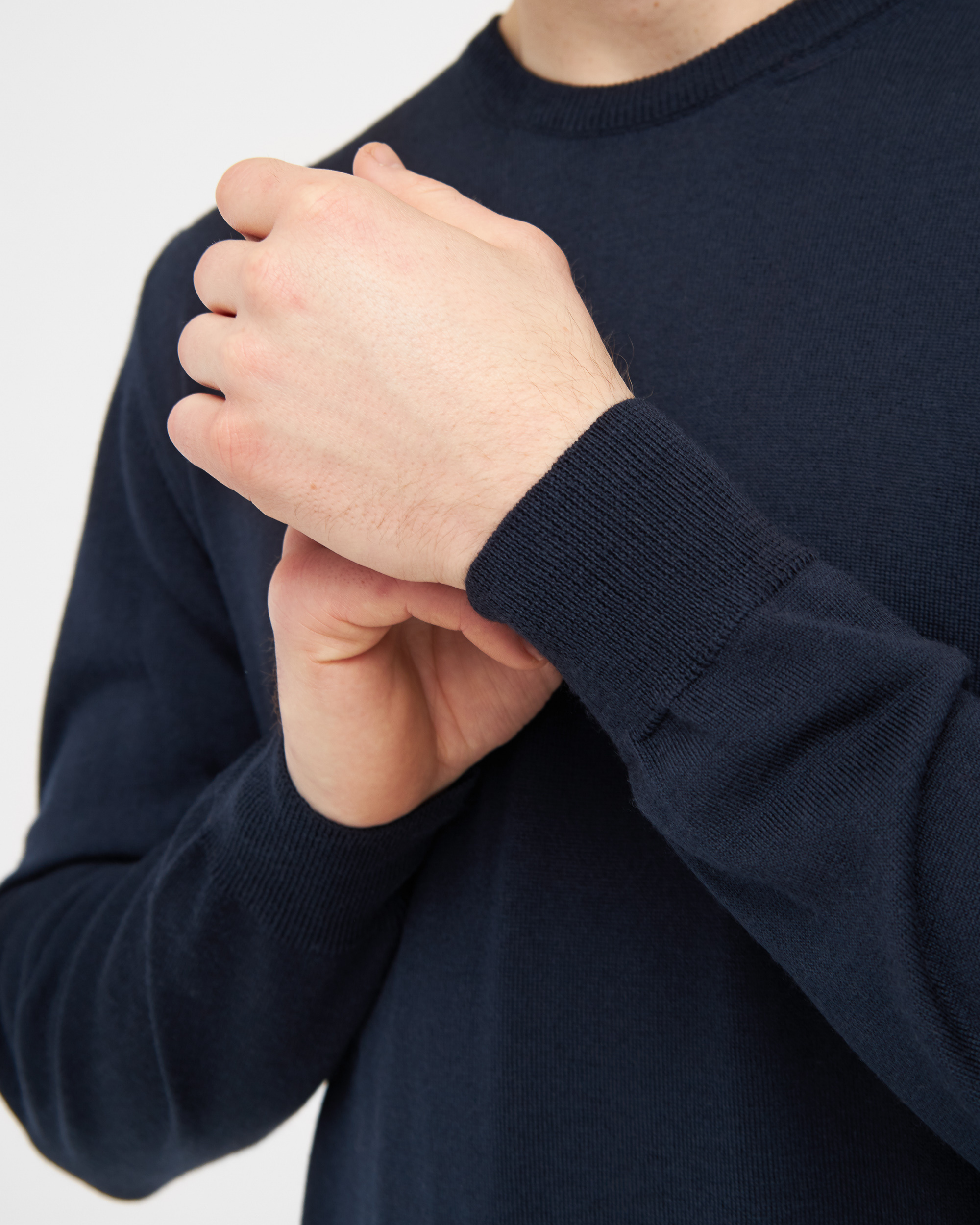 Milan pullover med o-neck