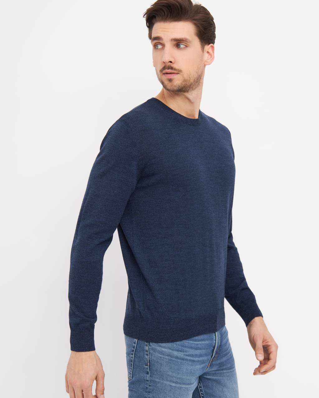 Milan pullover med o-neck