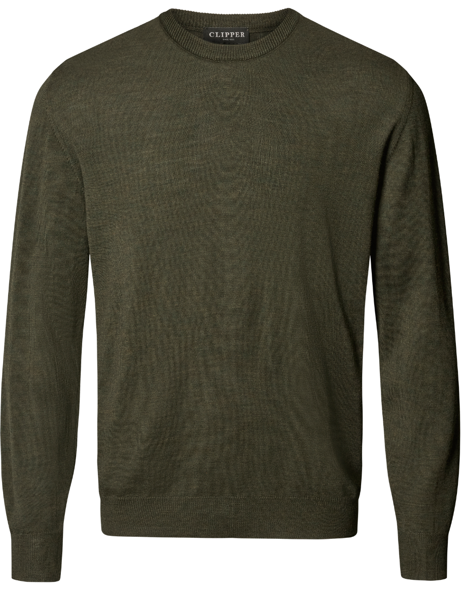 Milan pullover med o-neck
