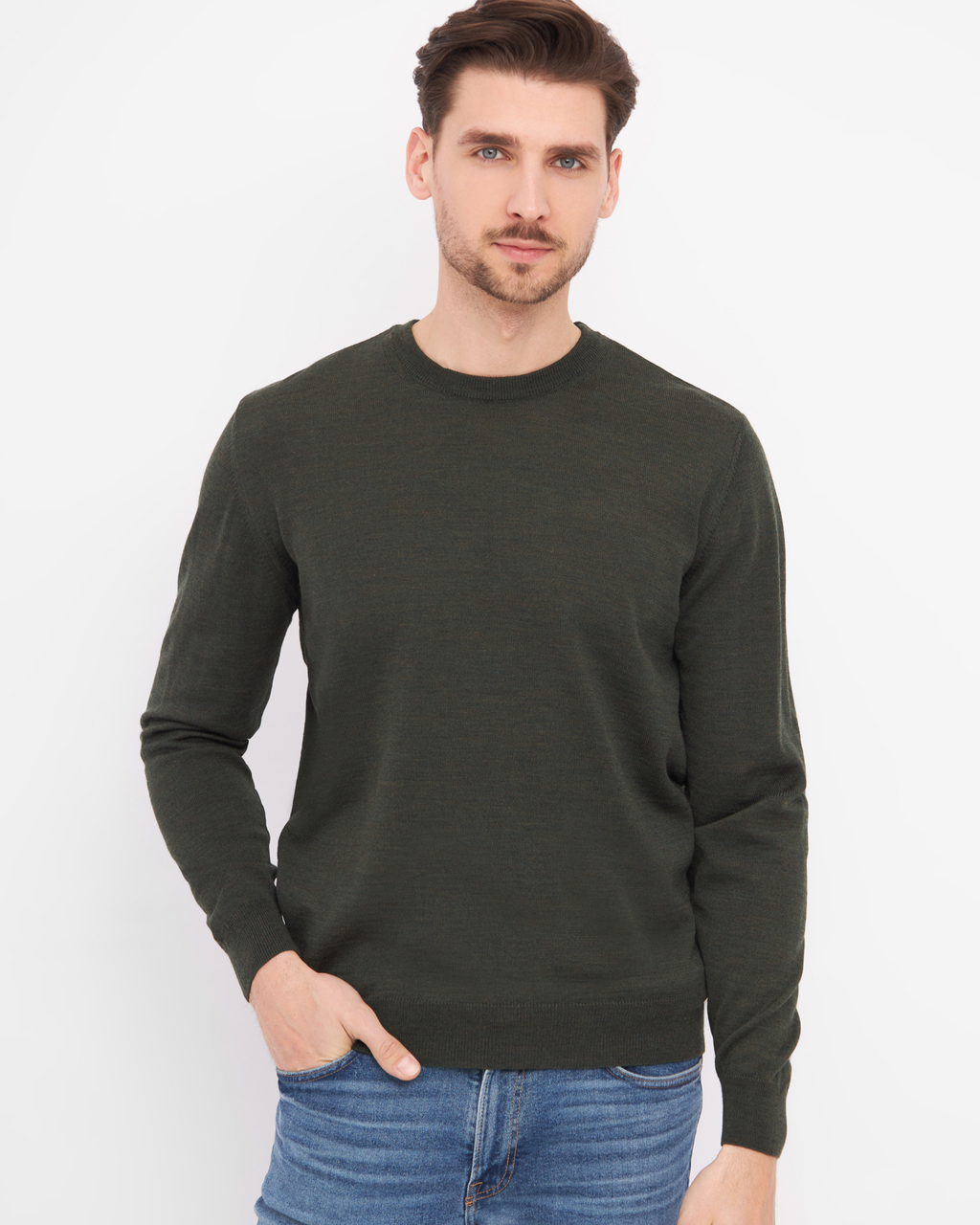 Milan pullover med o-neck