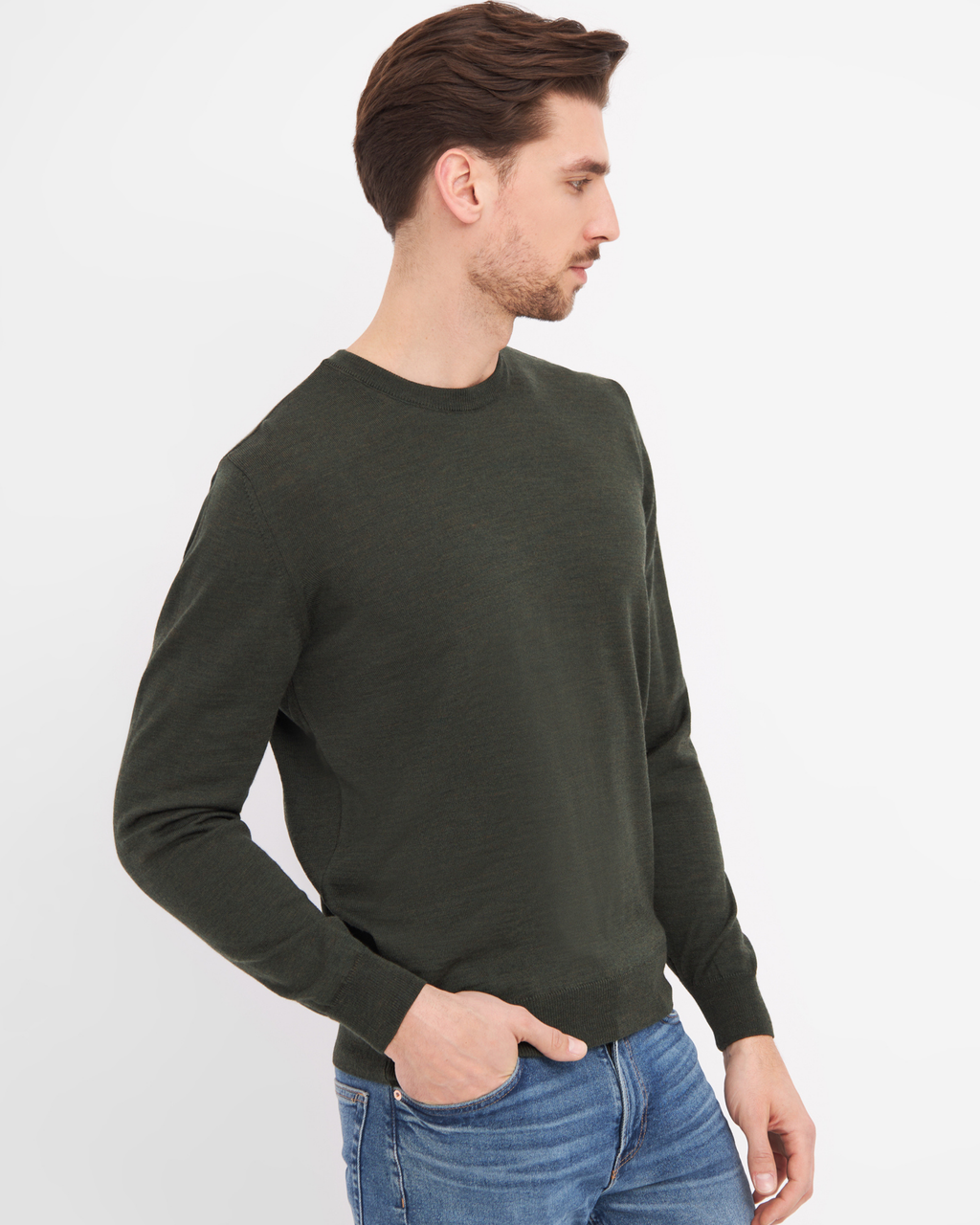 Milan pullover med o-neck
