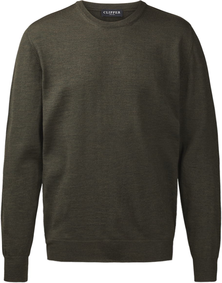 Milan pullover med o-neck