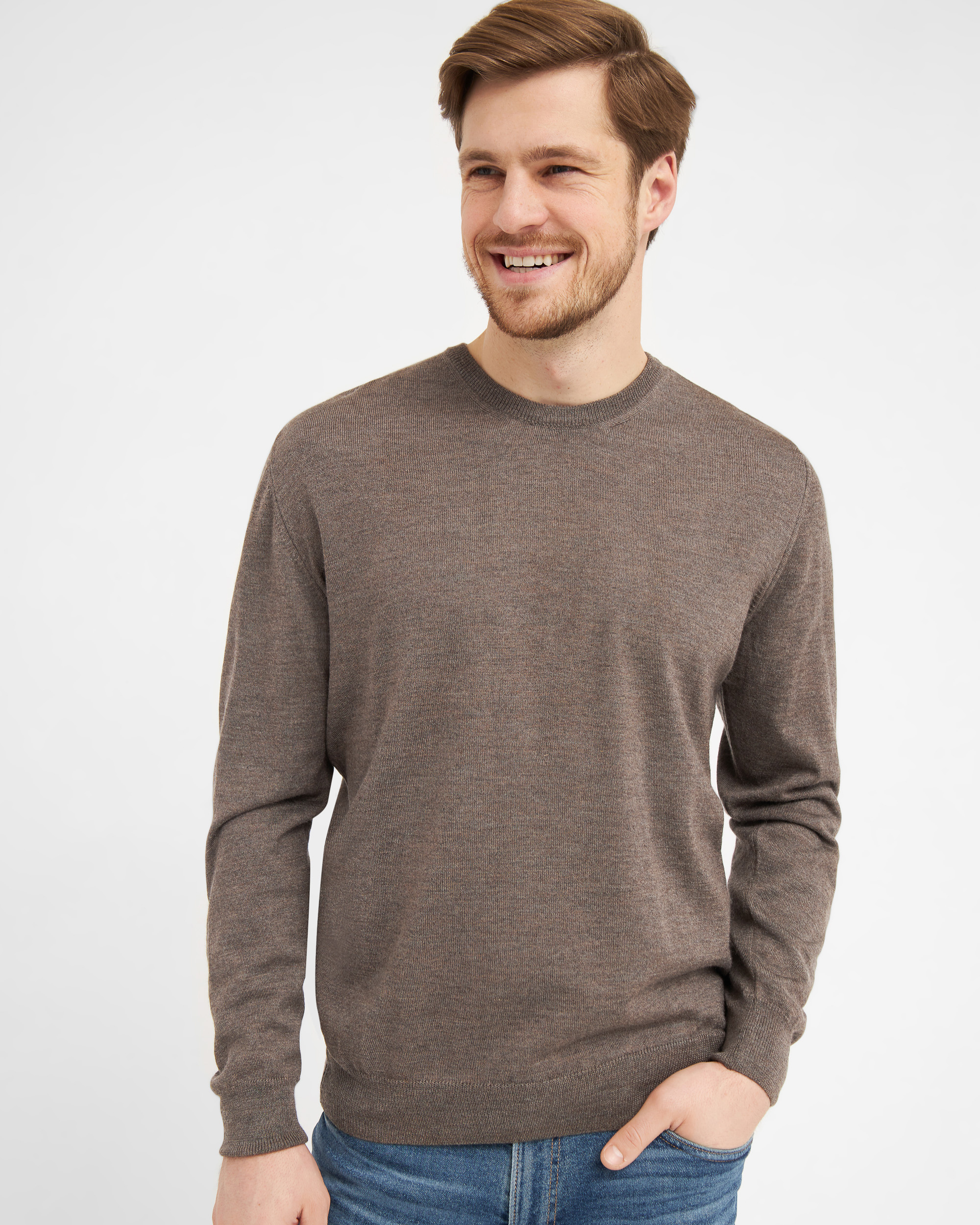 Milan pullover med o-neck
