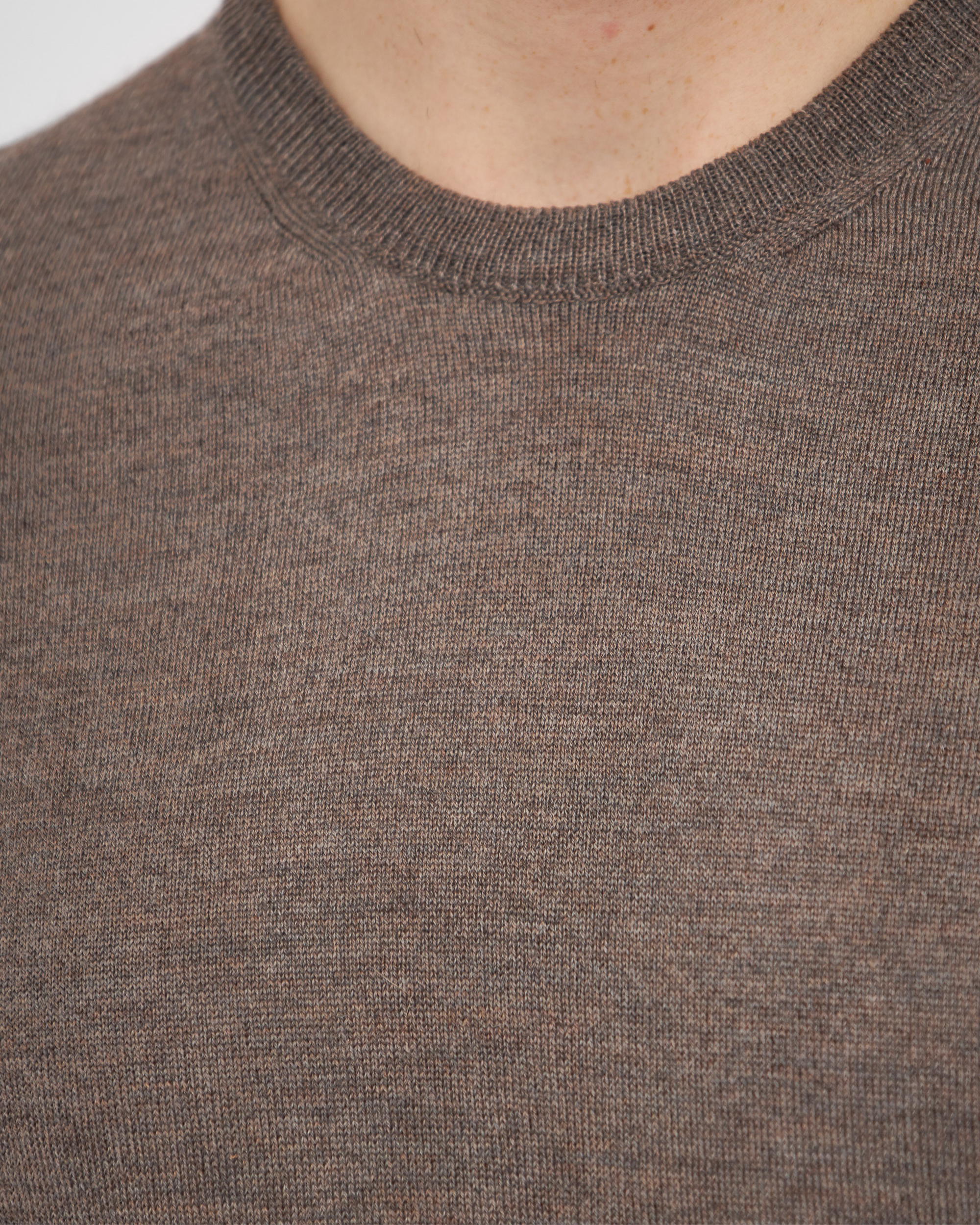 Milan pullover med o-neck