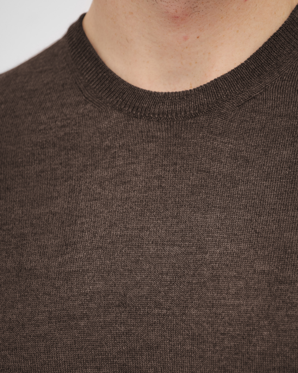 Milan pullover med o-neck