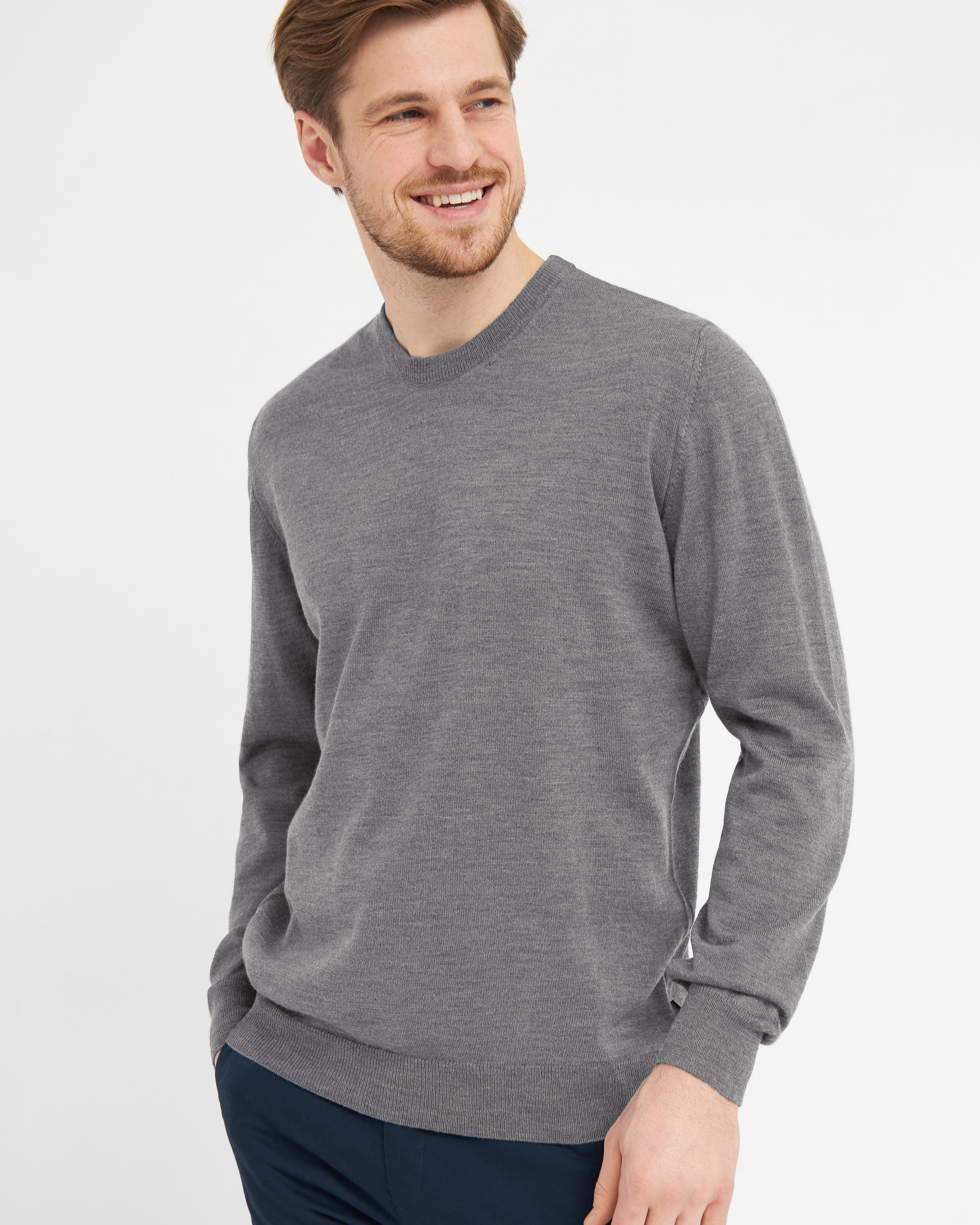 Milan pullover med o-neck