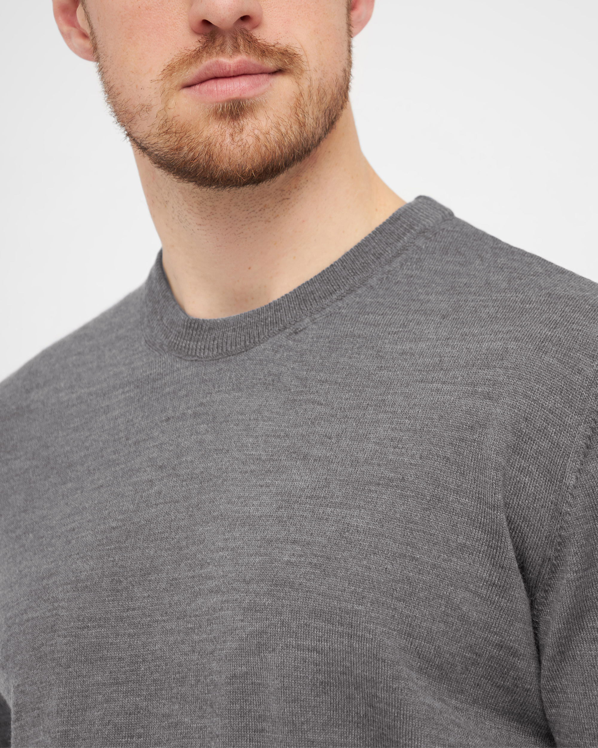 Milan pullover med o-neck