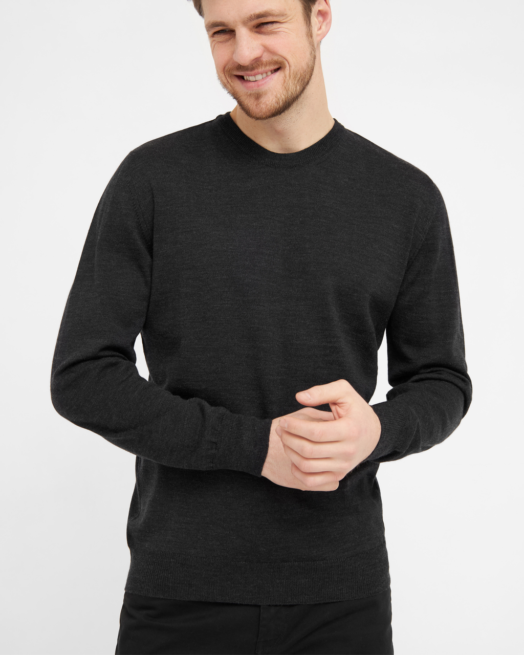 Milan pullover med o-neck