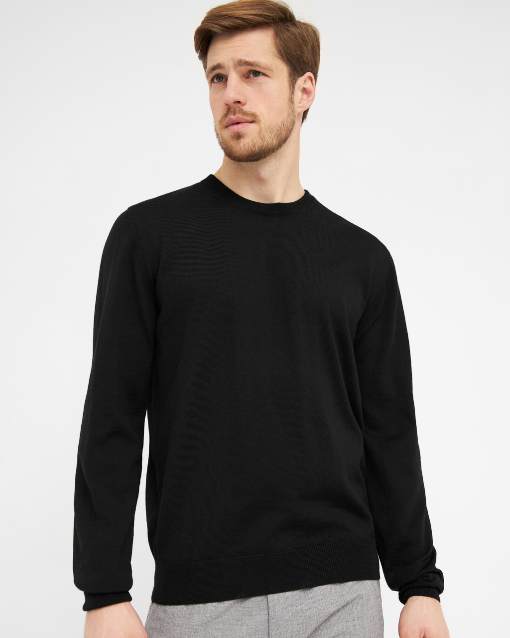 Milan pullover med o-neck