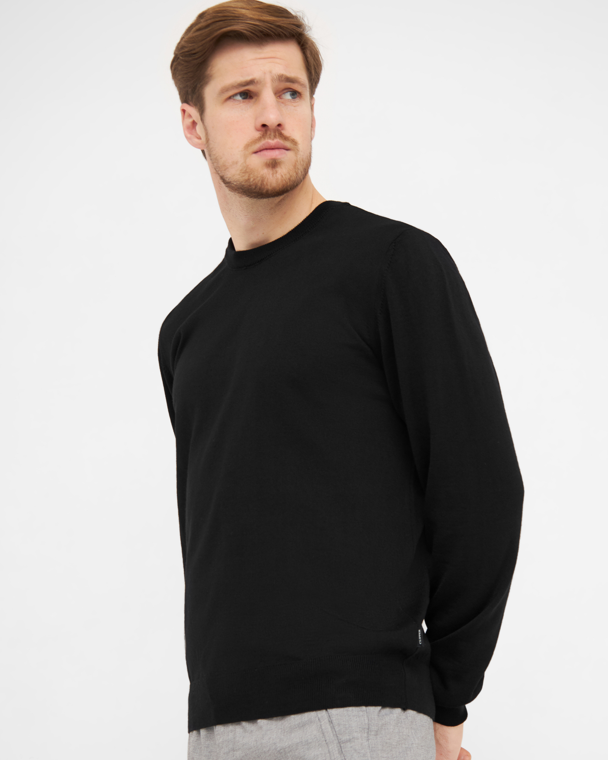 Milan pullover med o-neck