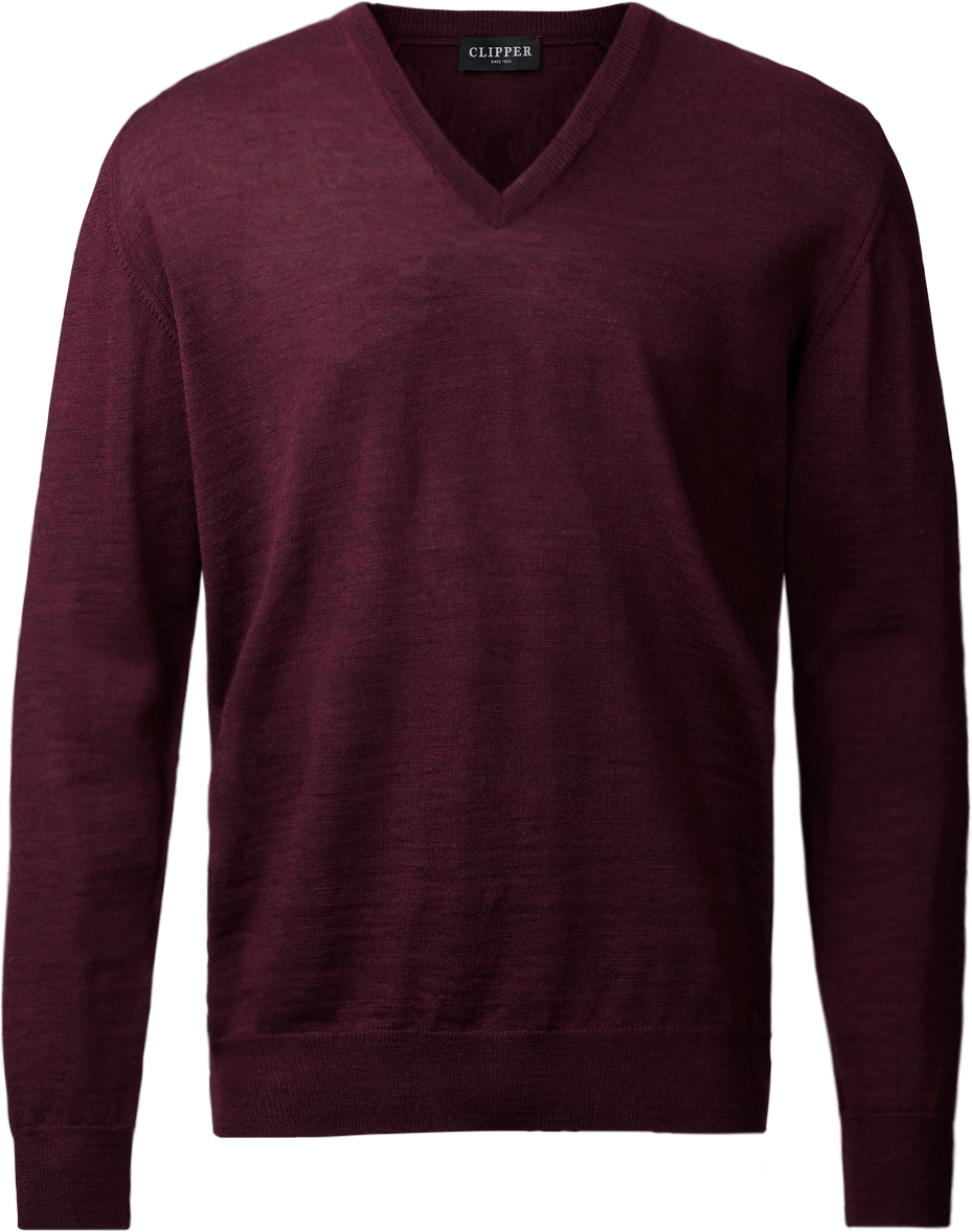Milan pullover med v-neck