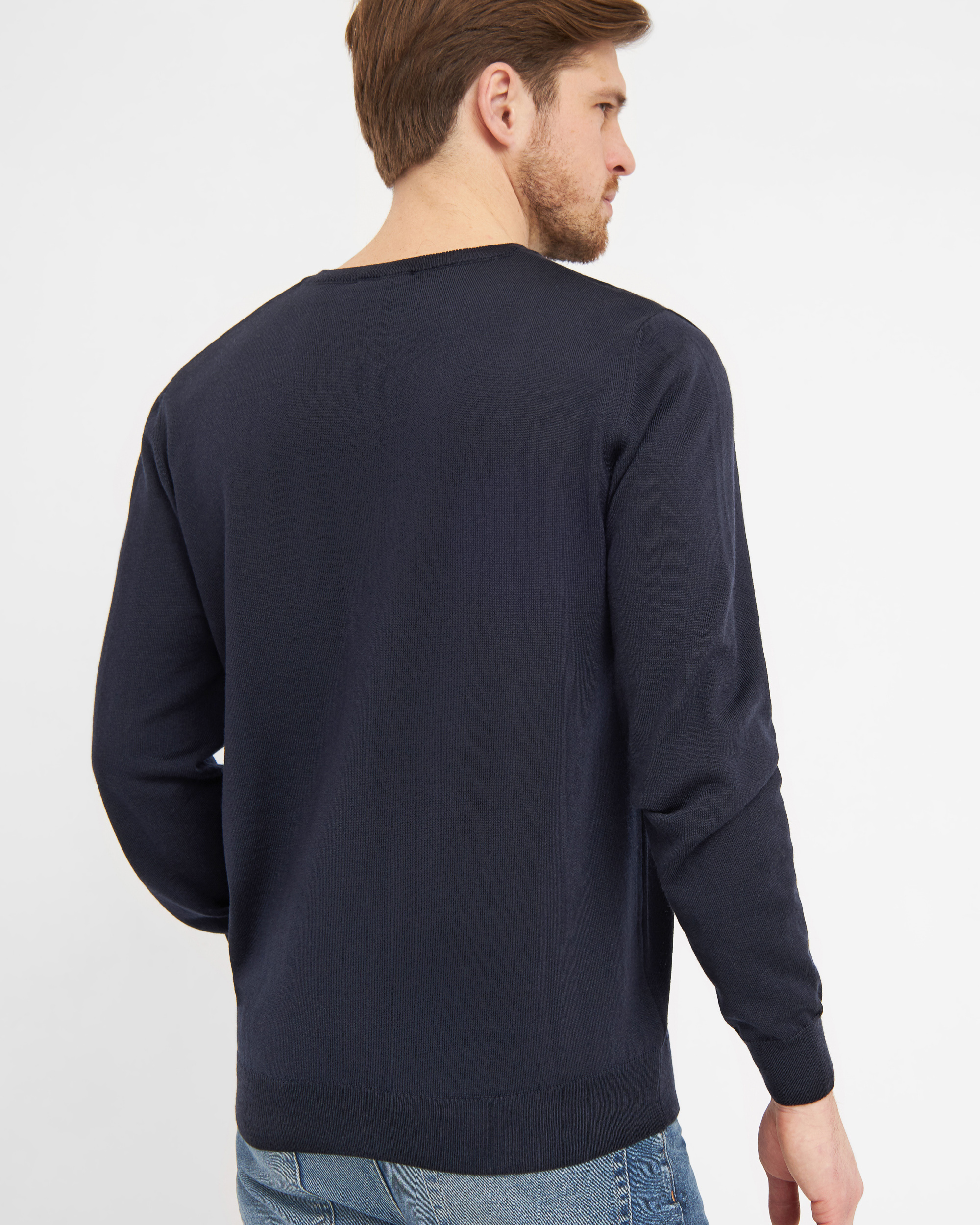 Milan pullover med v-neck
