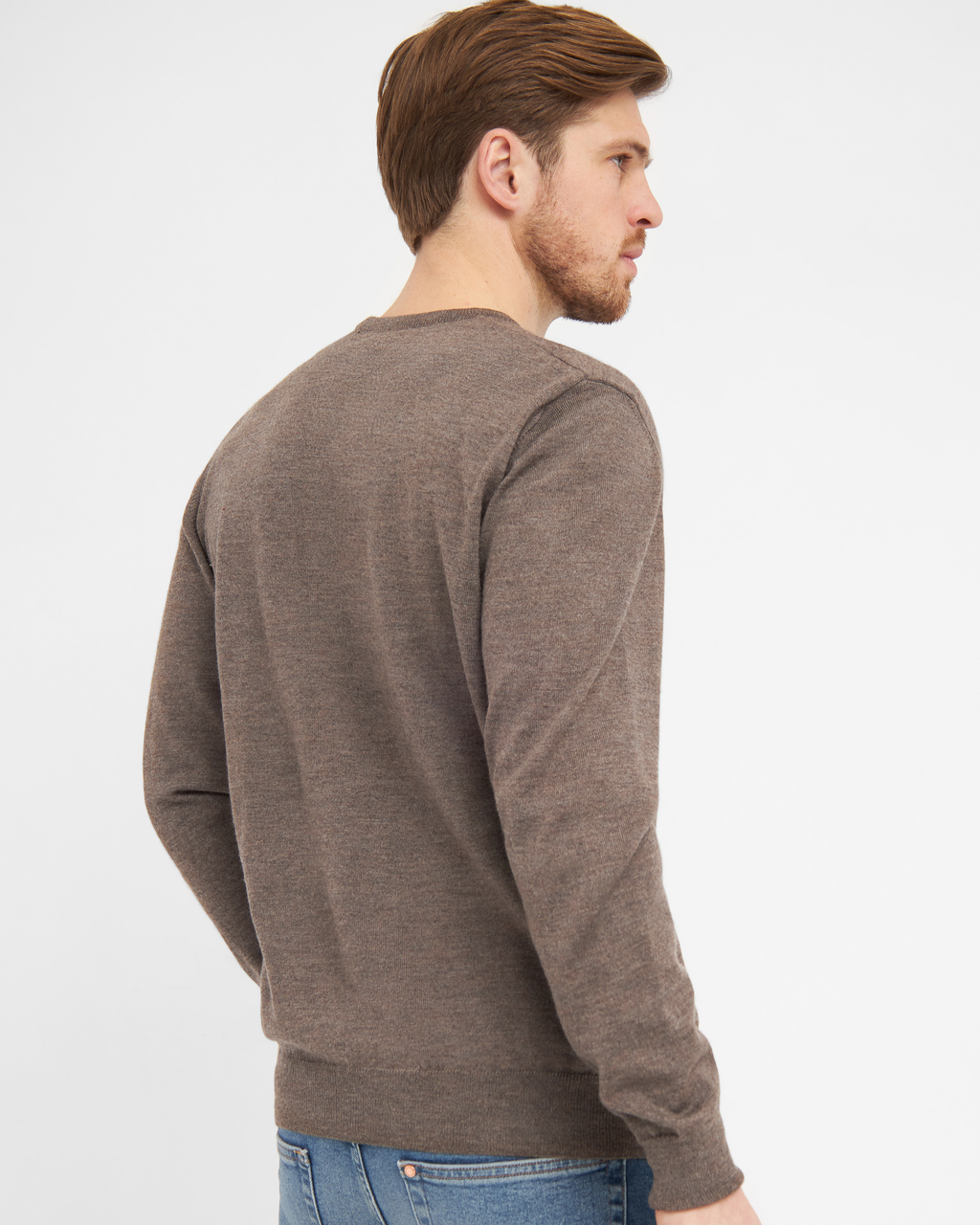 Milan pullover med v-neck