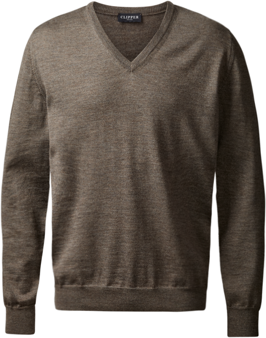 Milan pullover med v-neck