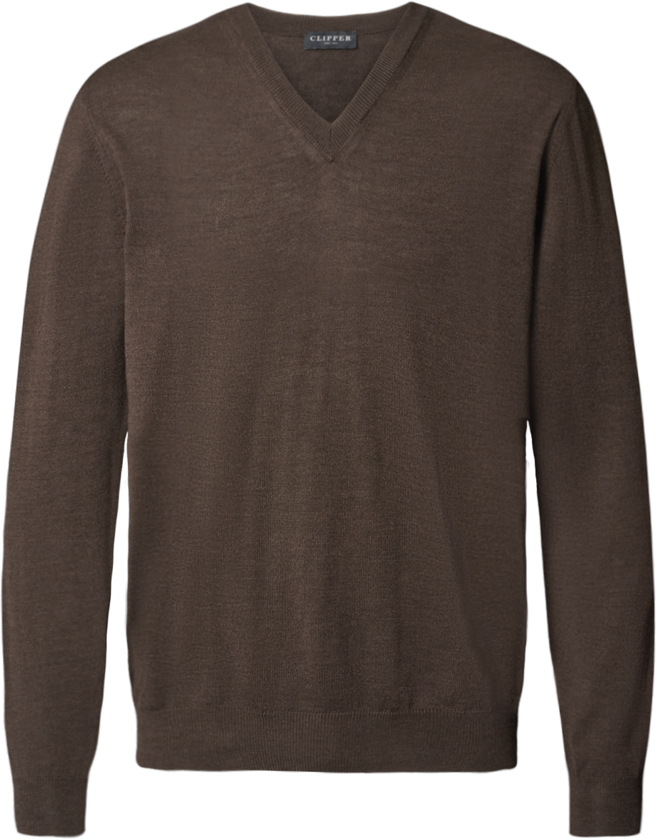 Milan pullover med v-neck