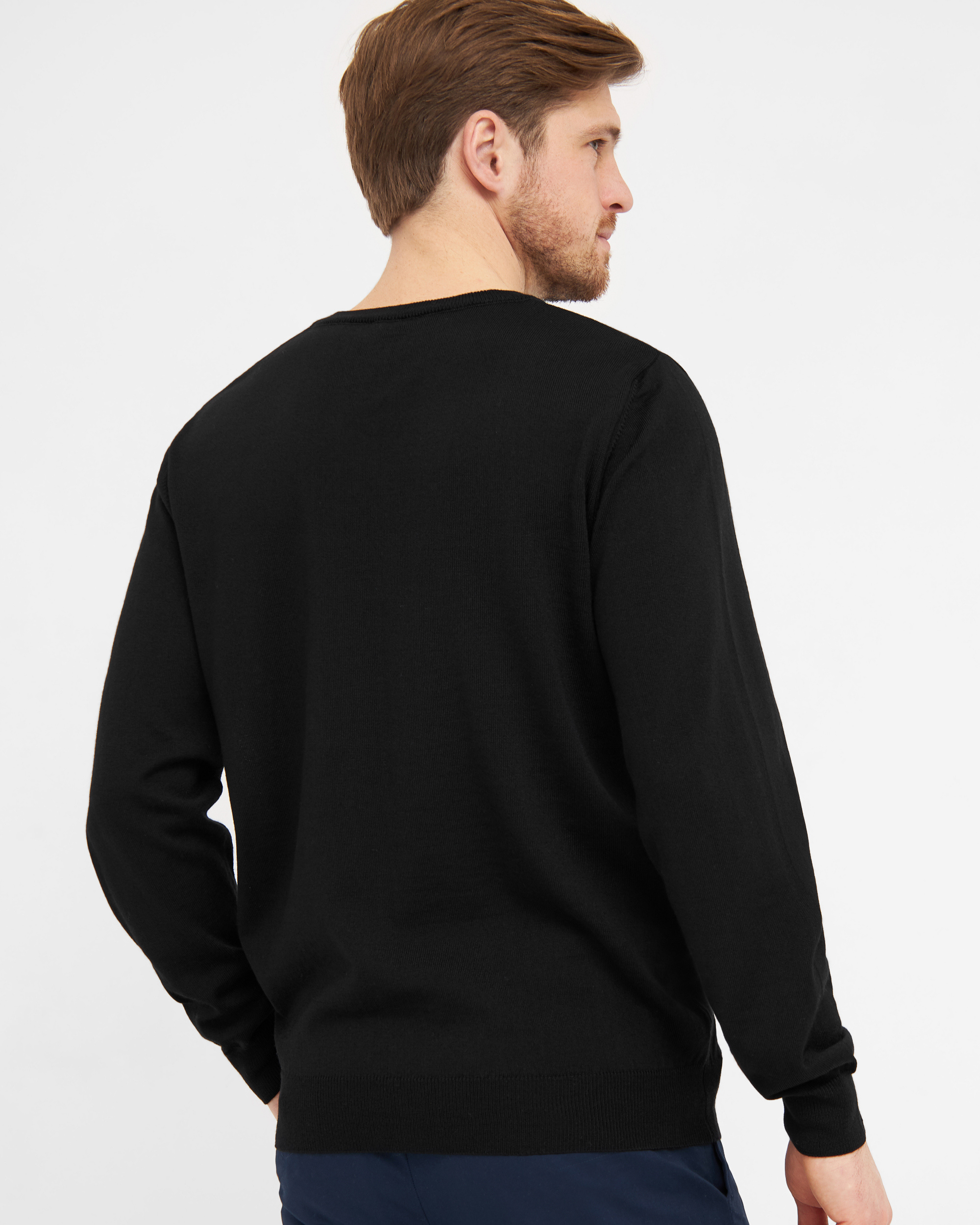 Milan pullover med v-neck