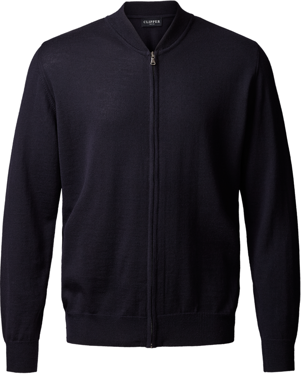 Milan cardigan med lynlås