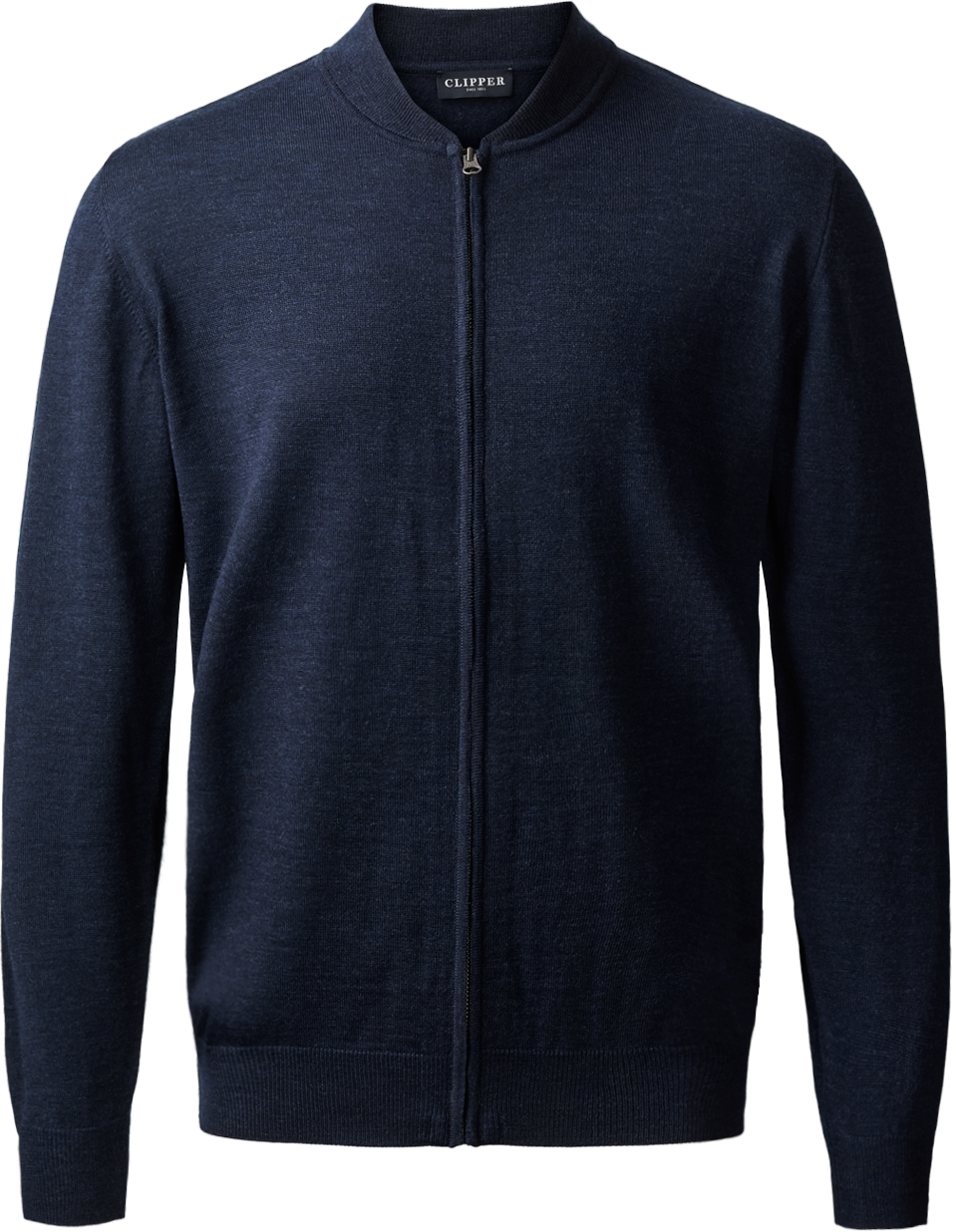 Milan cardigan med lynlås