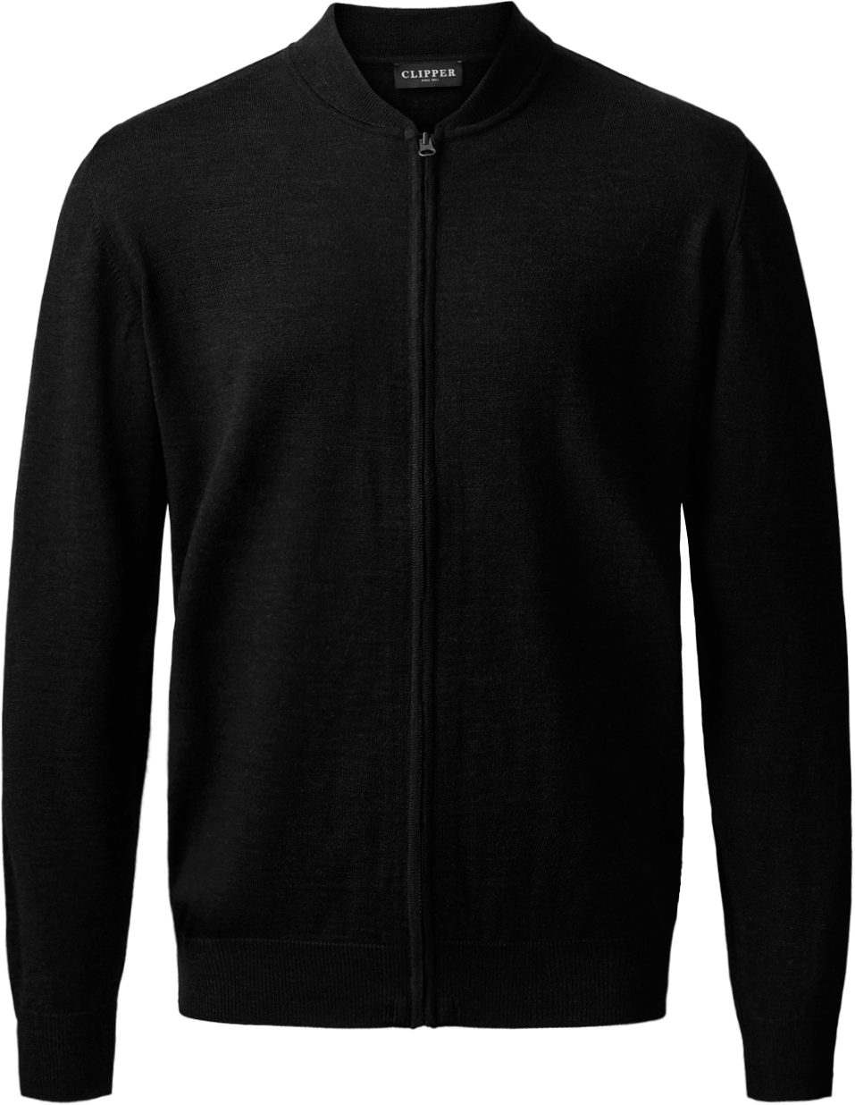 Milan cardigan med lynlås