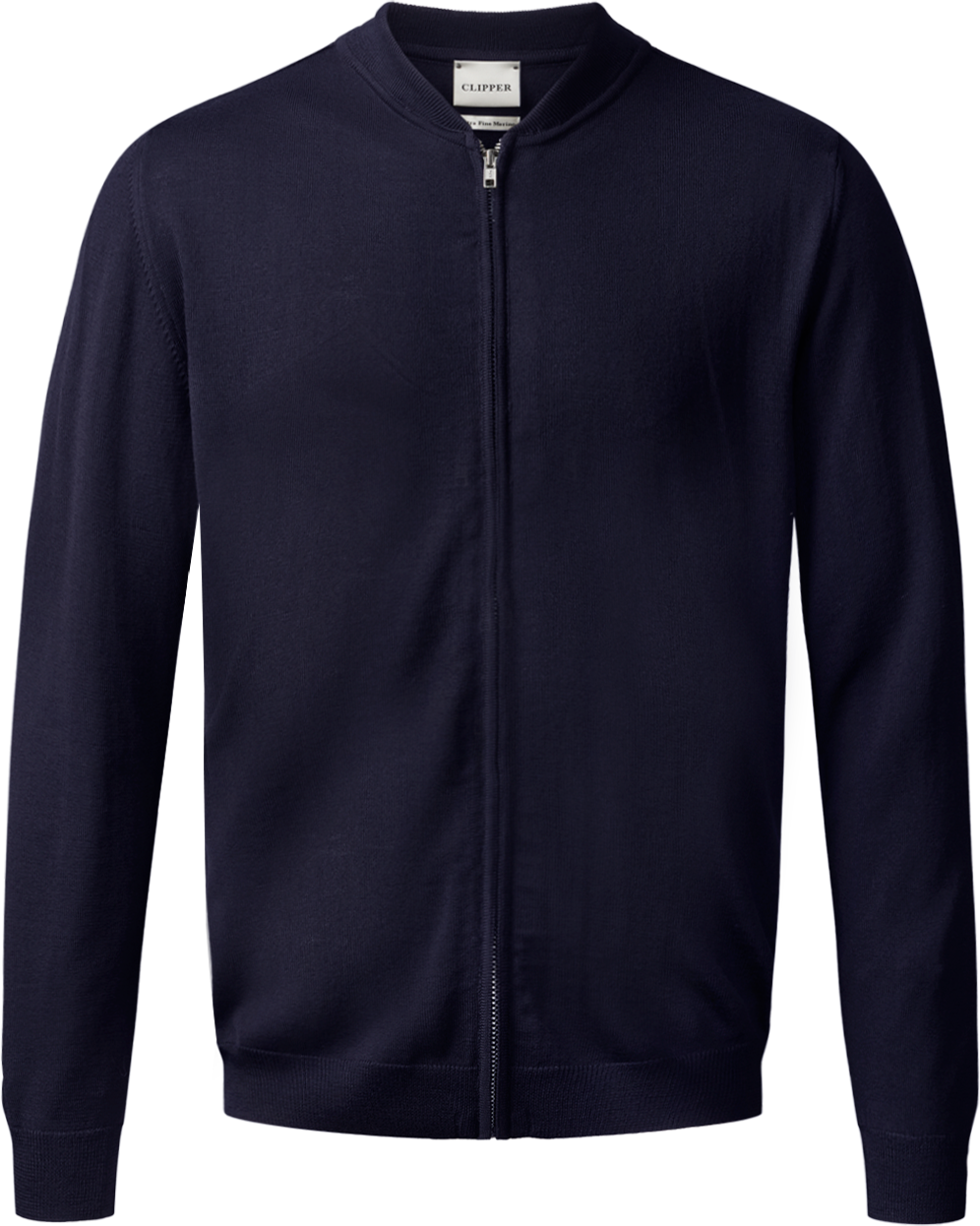 Turin cardigan med lynlås