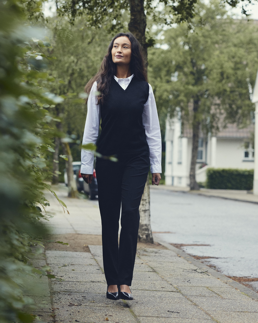 Copenhagen slipover med v-neck