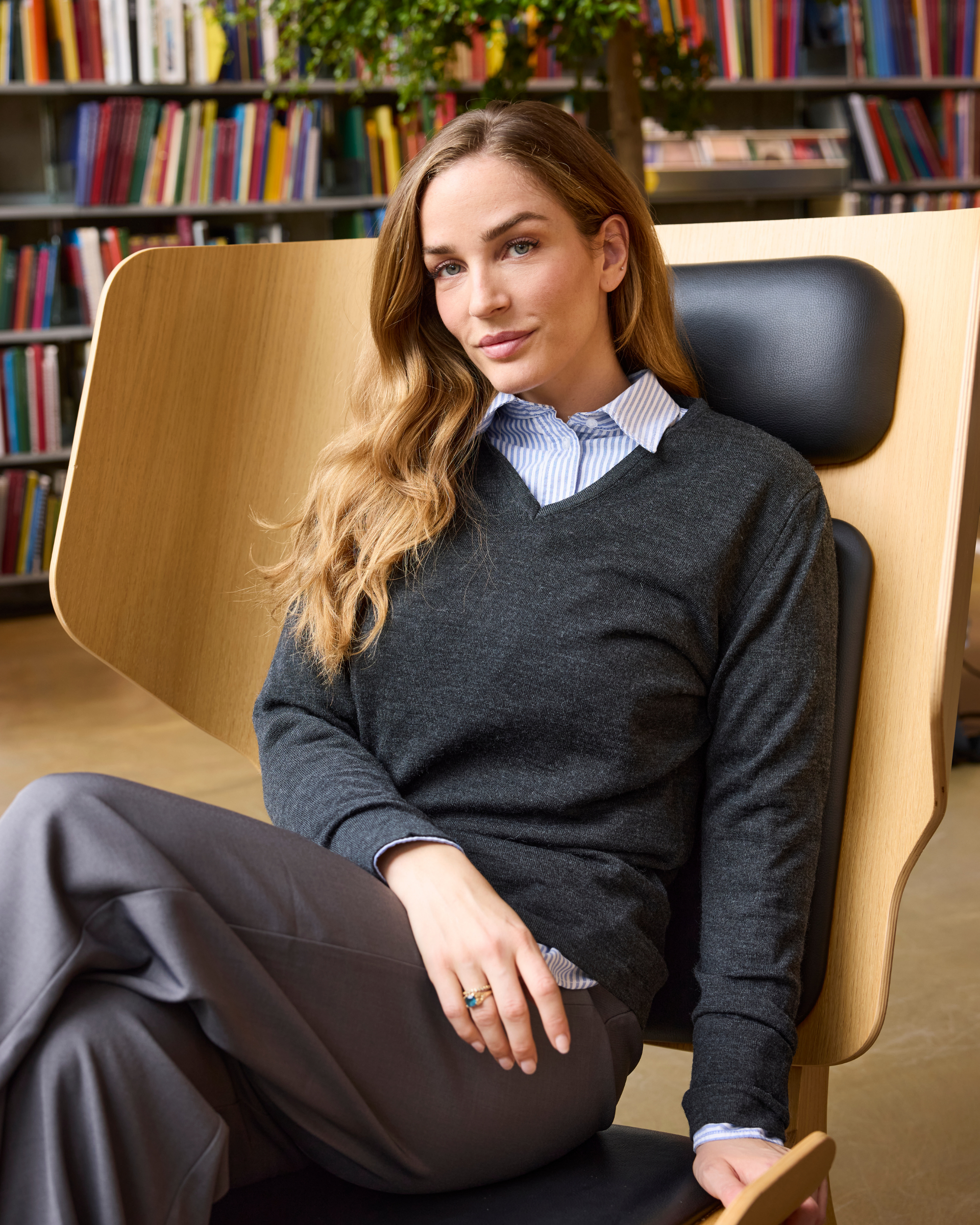 Copenhagen pullover med v-neck