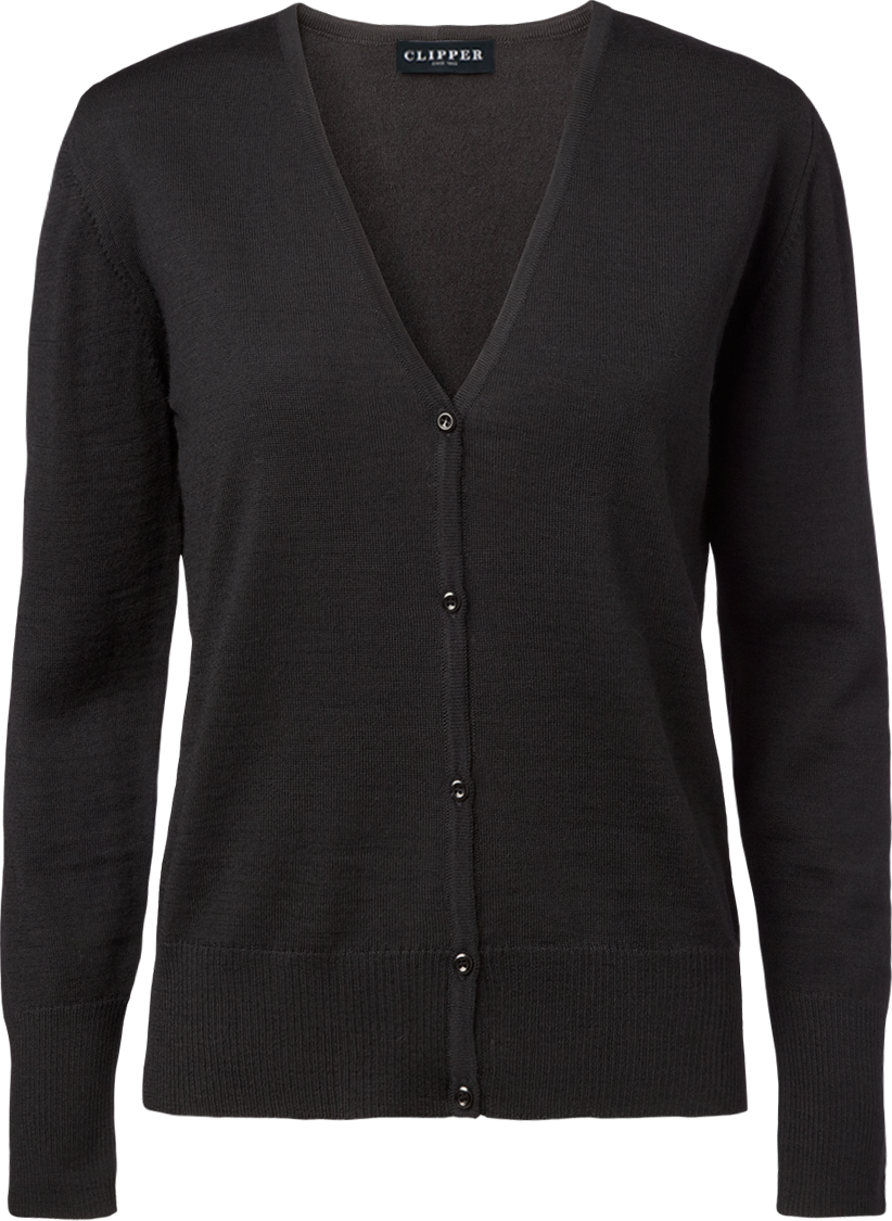 Copenhagen cardigan med v-neck og knaplukning