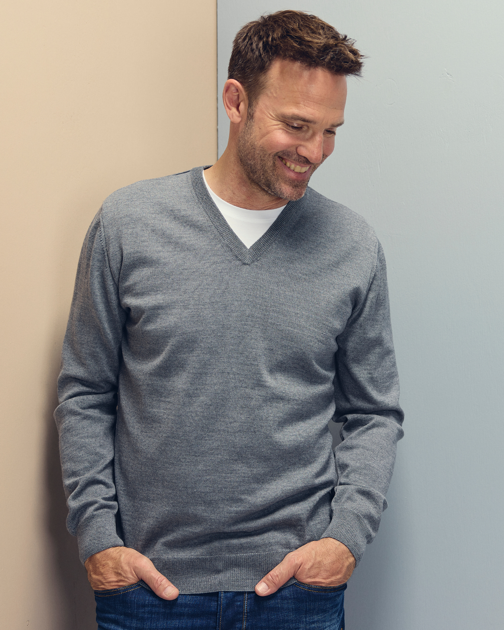 Copenhagen pullover med v-neck