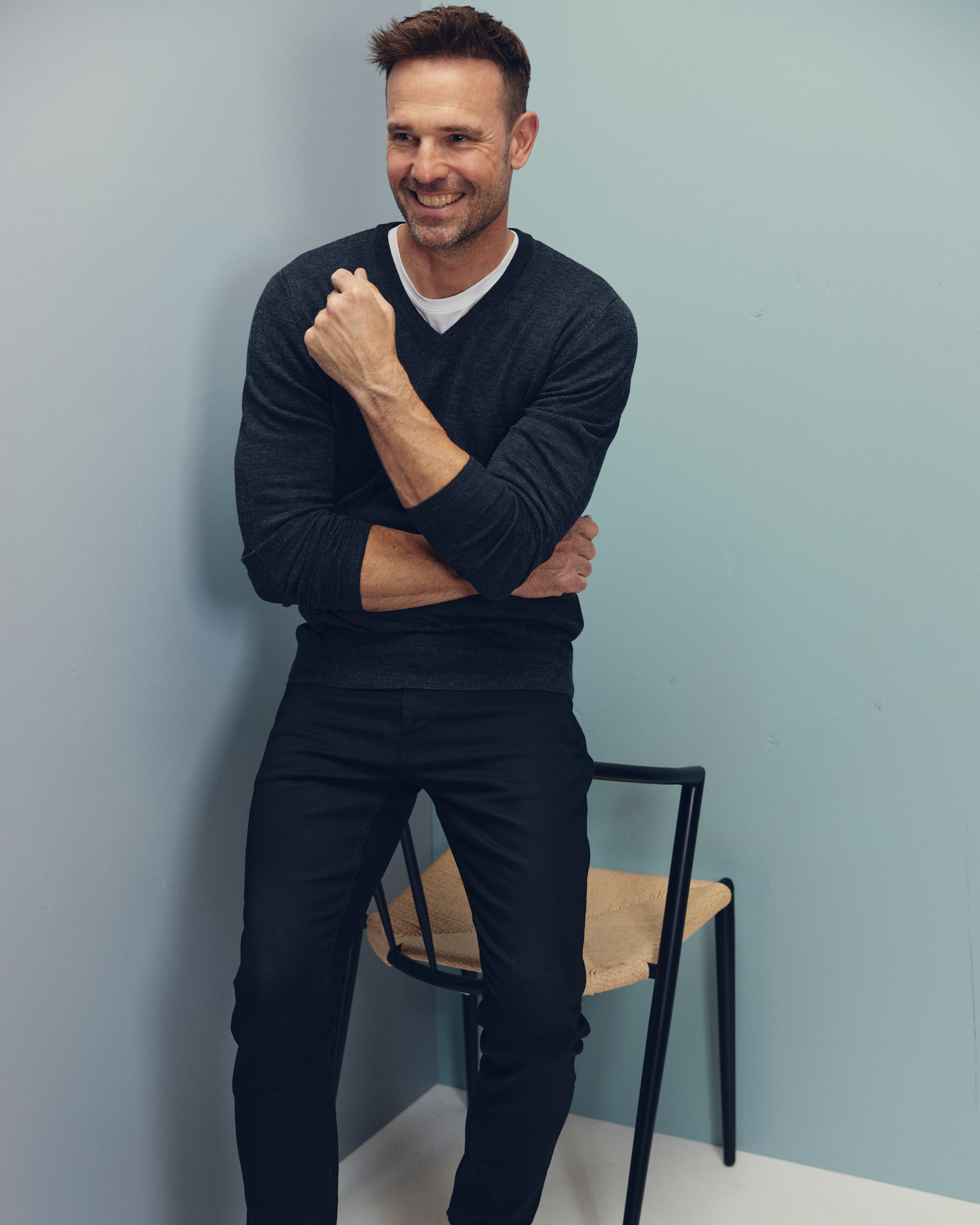 Copenhagen pullover med v-neck