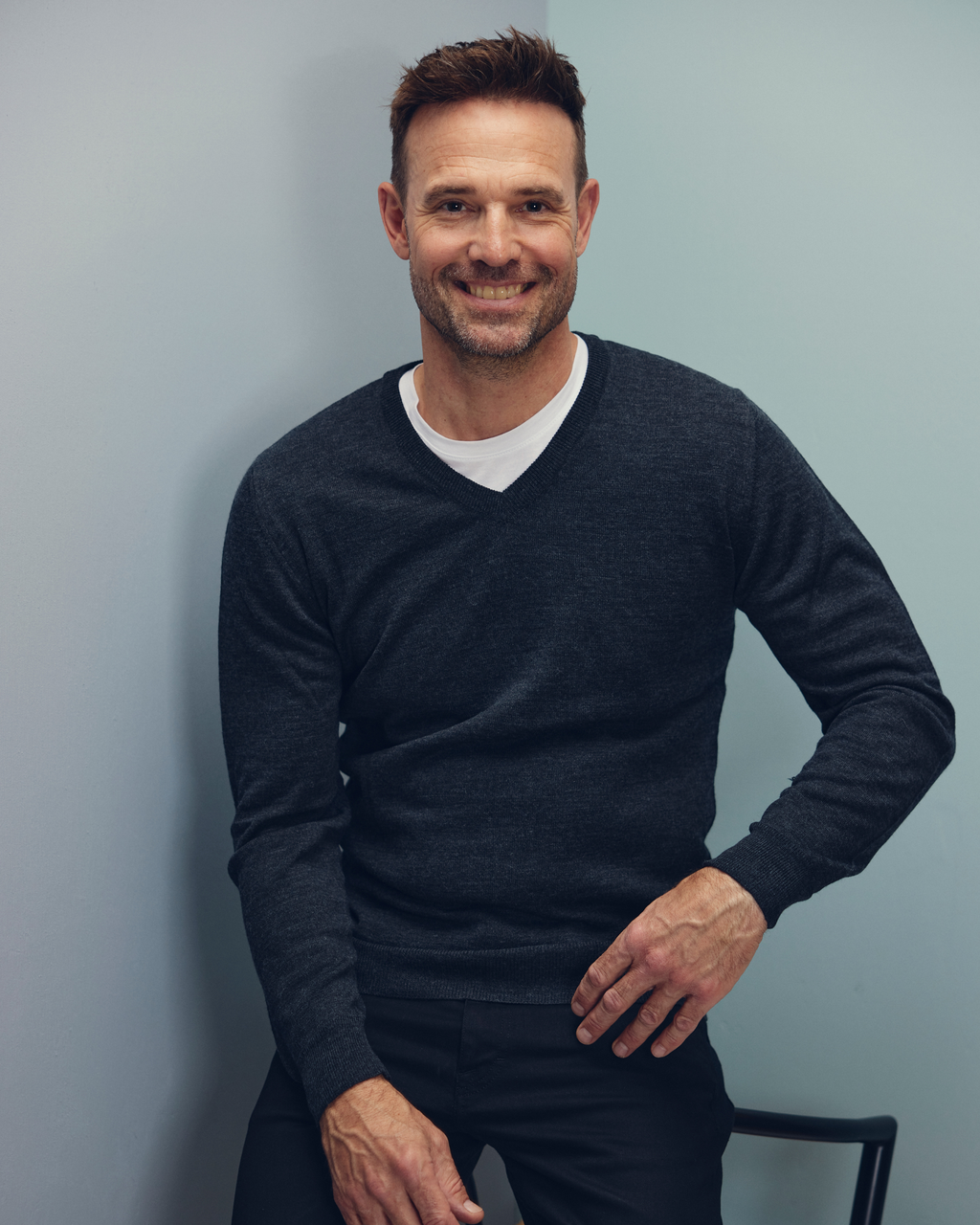 Copenhagen pullover med v-neck