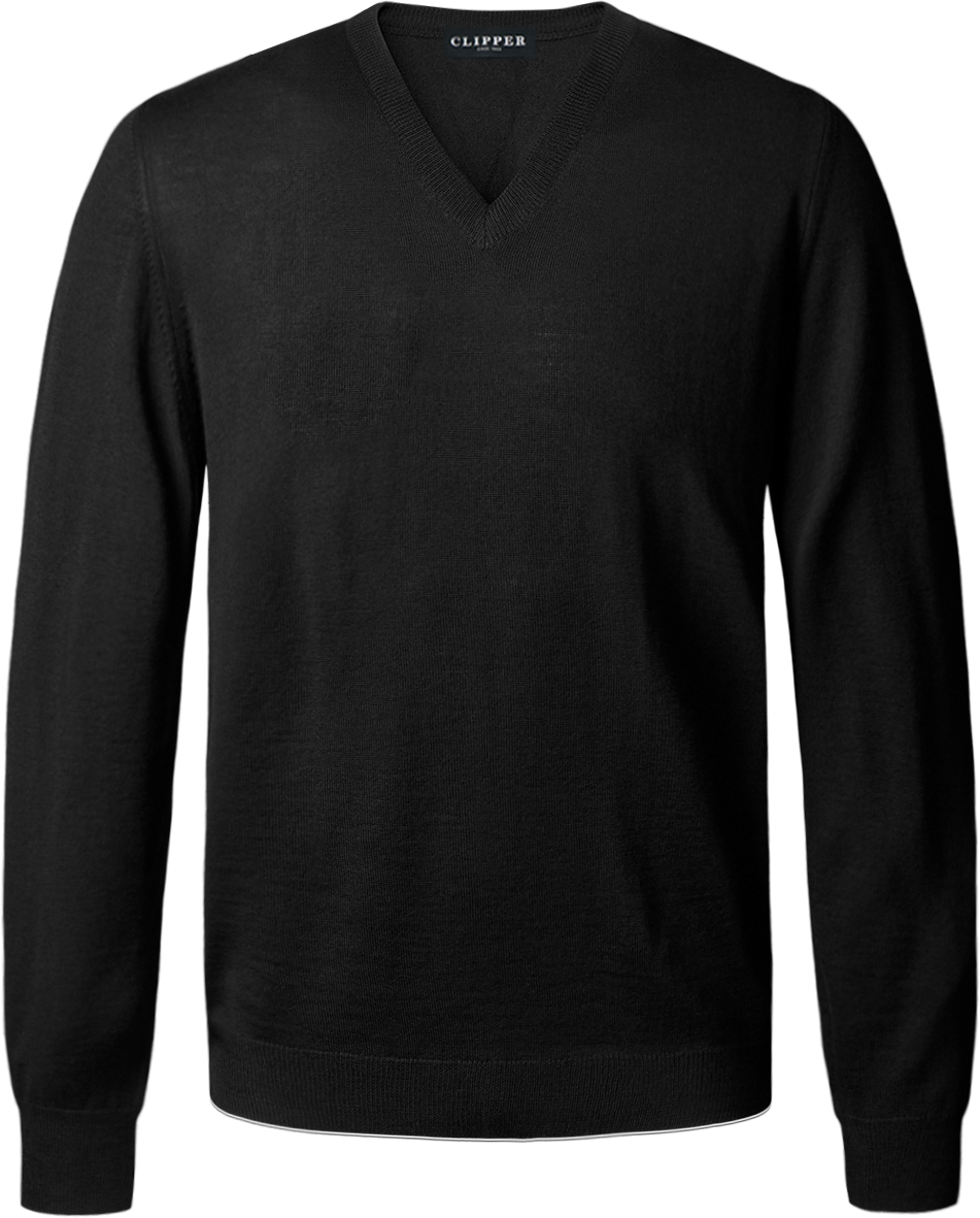 Copenhagen fitted pullover med v-neck