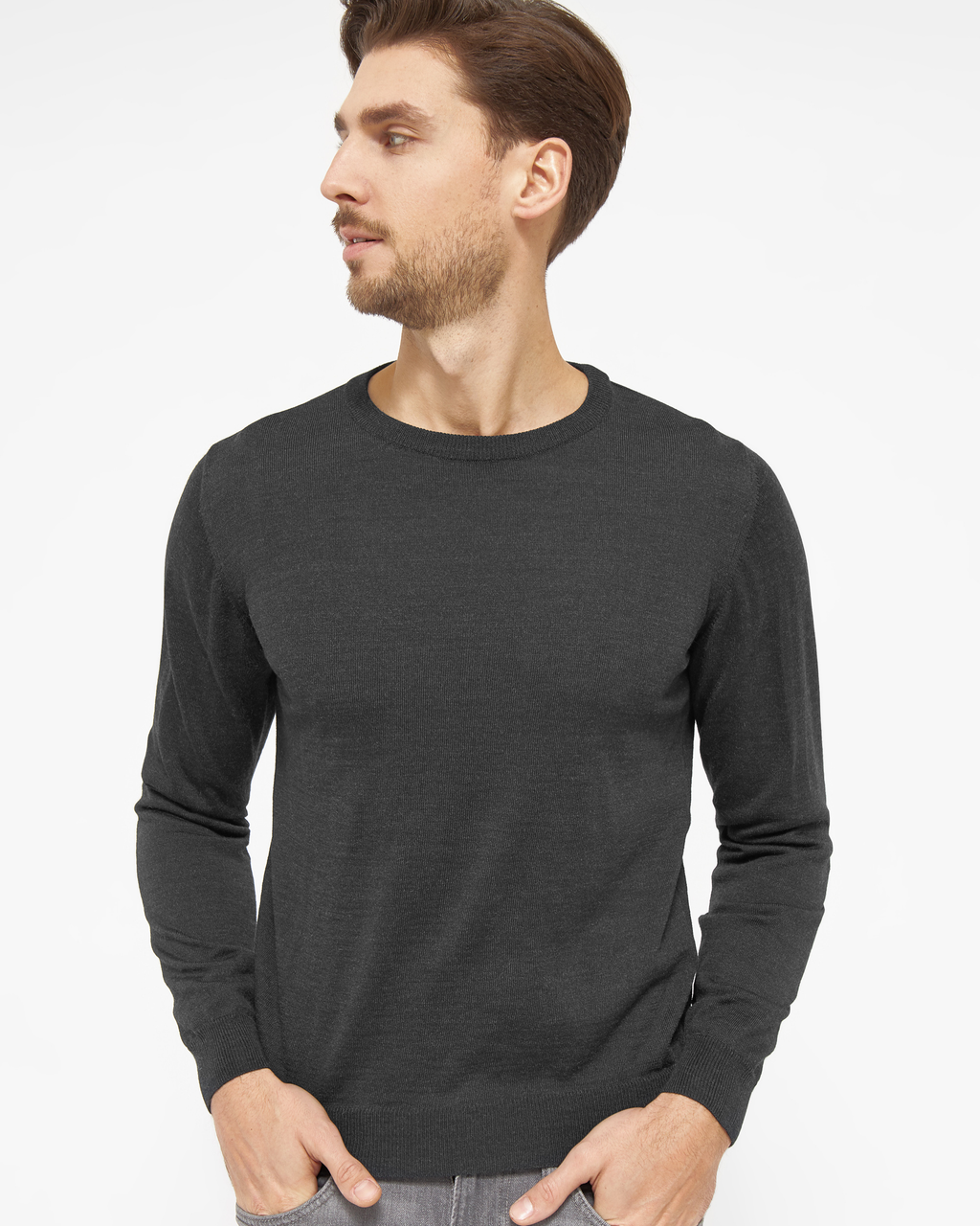 Copenhagen fitted pullover med o-neck