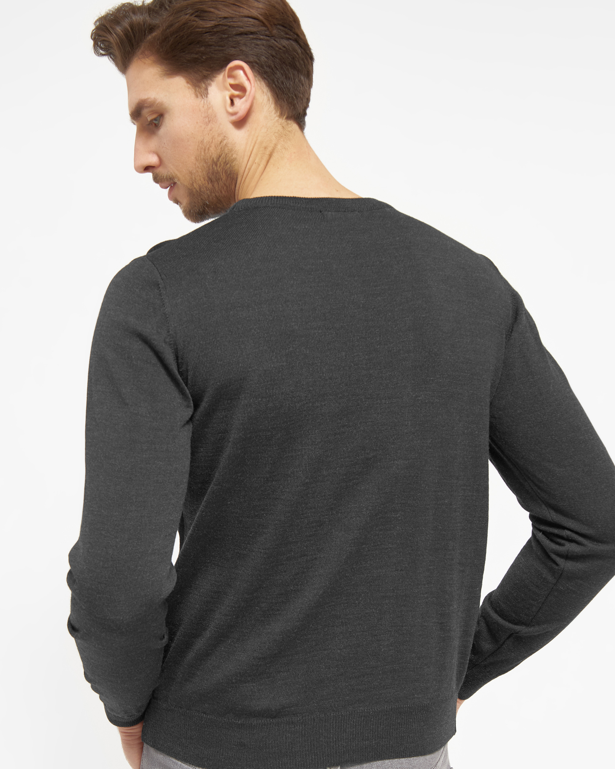 Copenhagen fitted pullover med o-neck