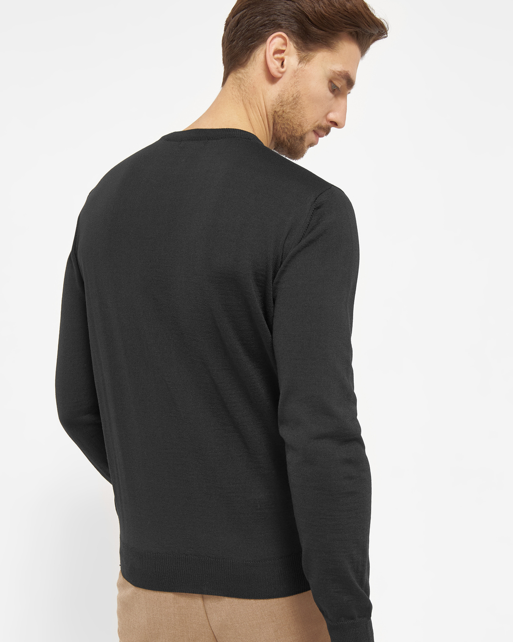 Copenhagen fitted pullover med o-neck