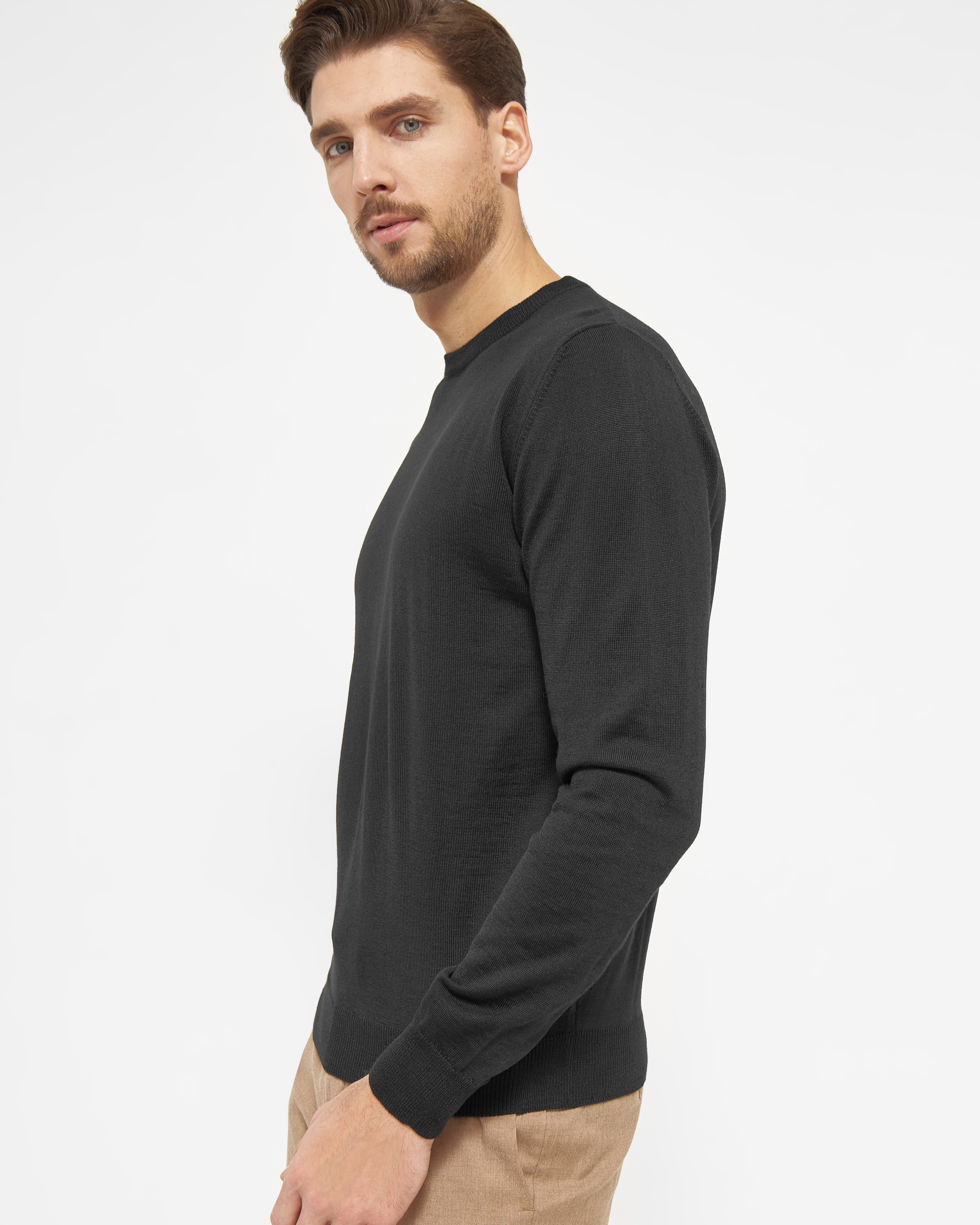 Copenhagen fitted pullover med o-neck
