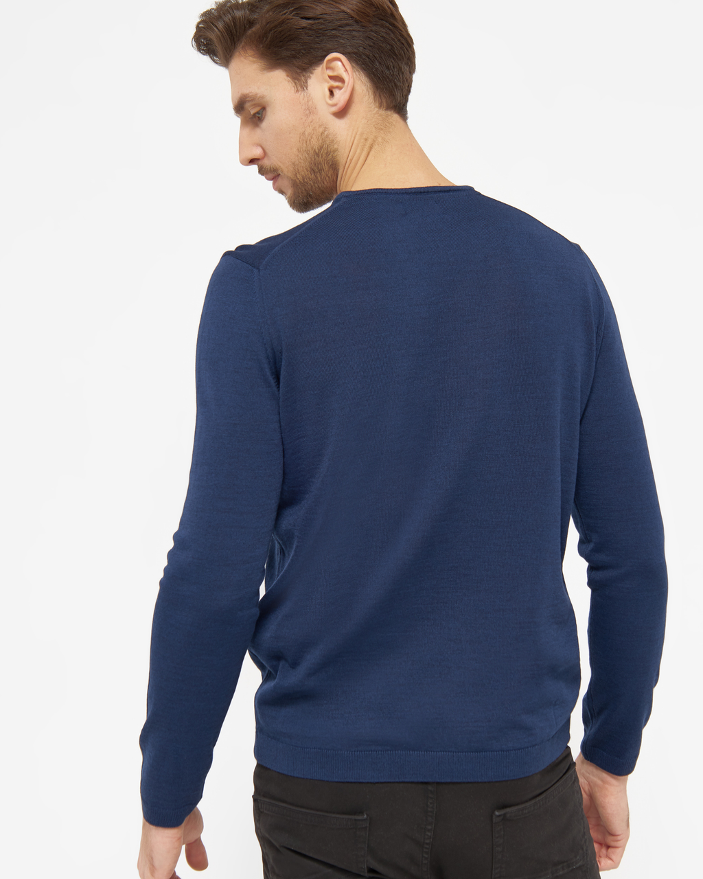 Berlin pullover med v-neck