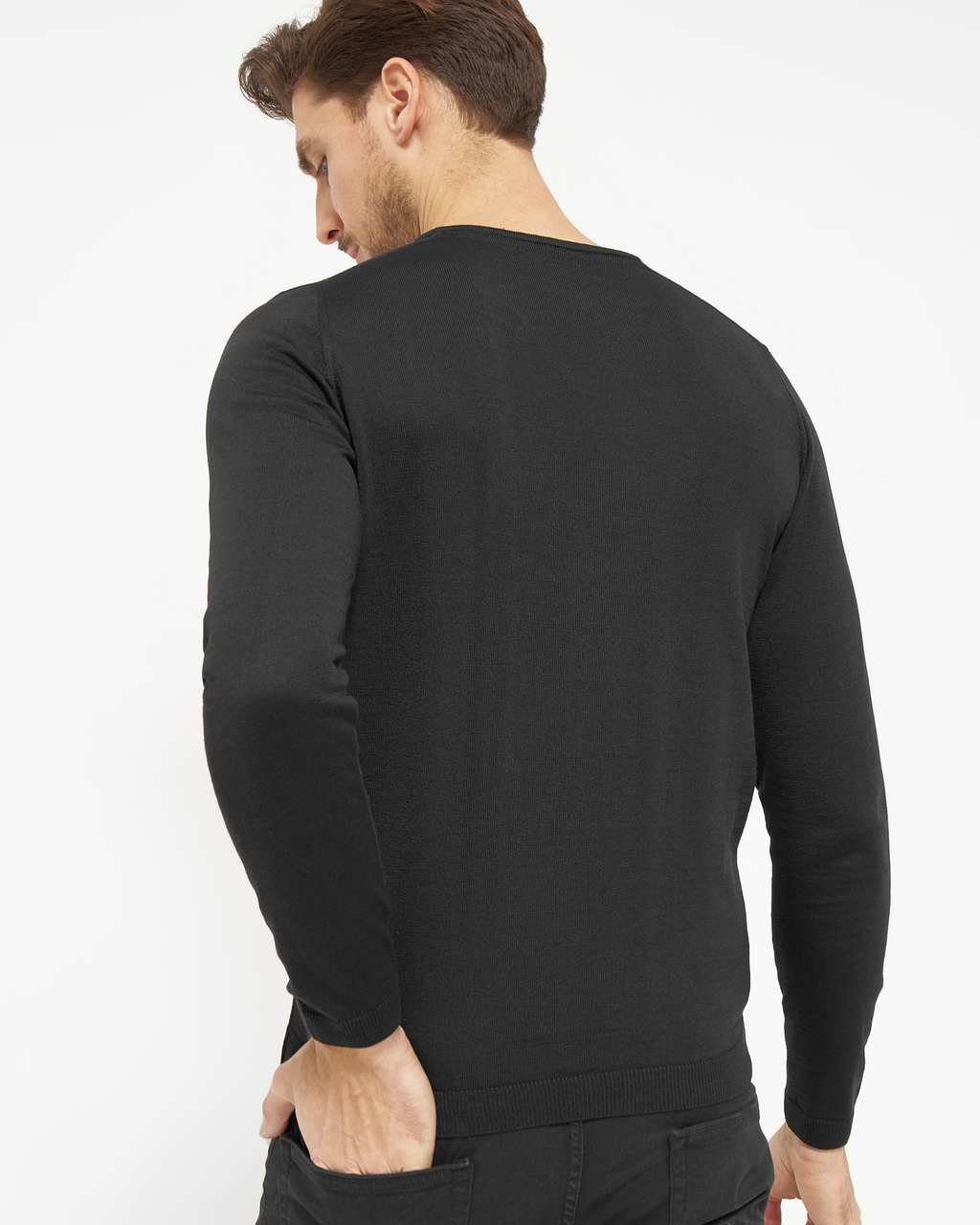 Berlin pullover med v-neck