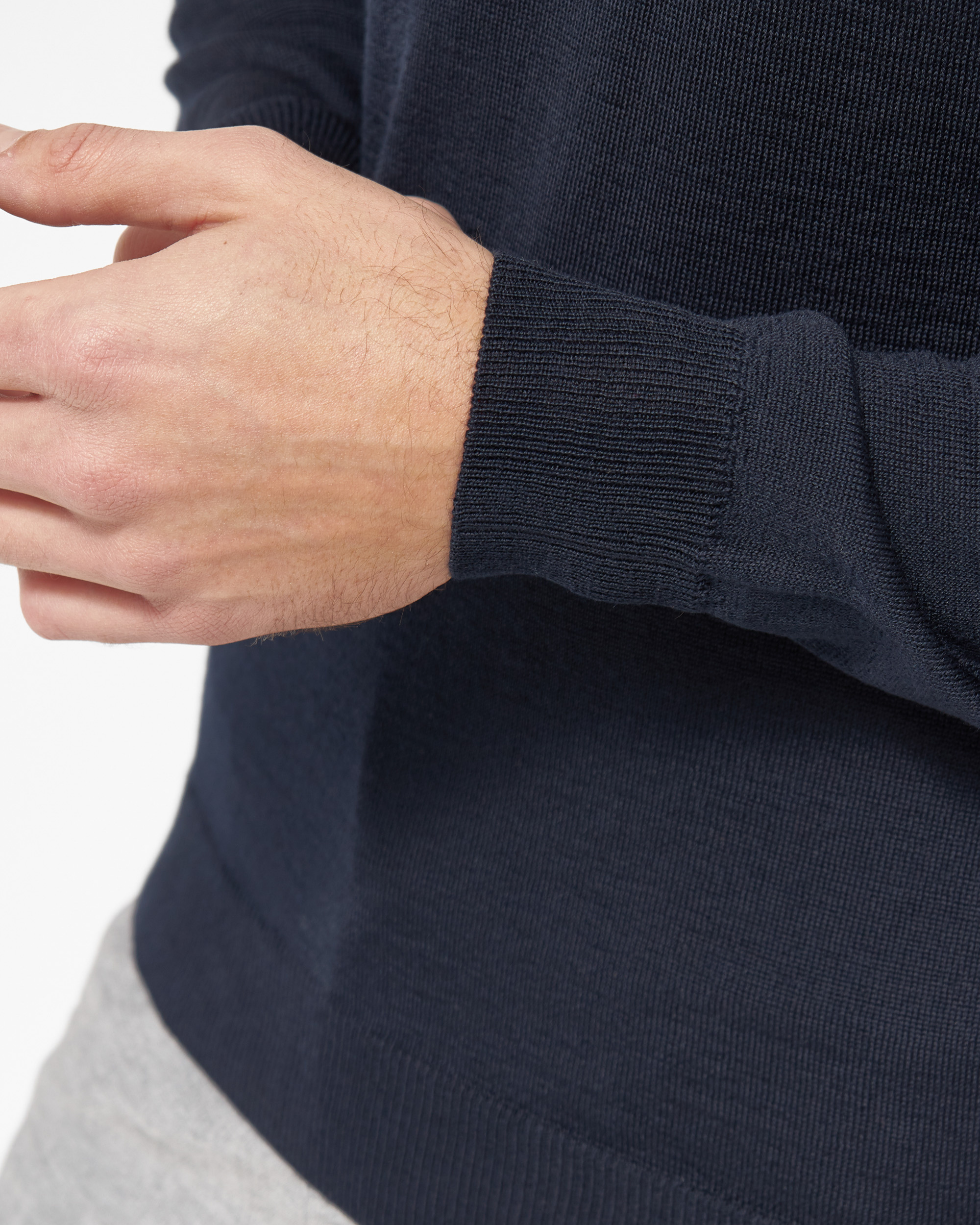 Stockholm pullover med v-neck