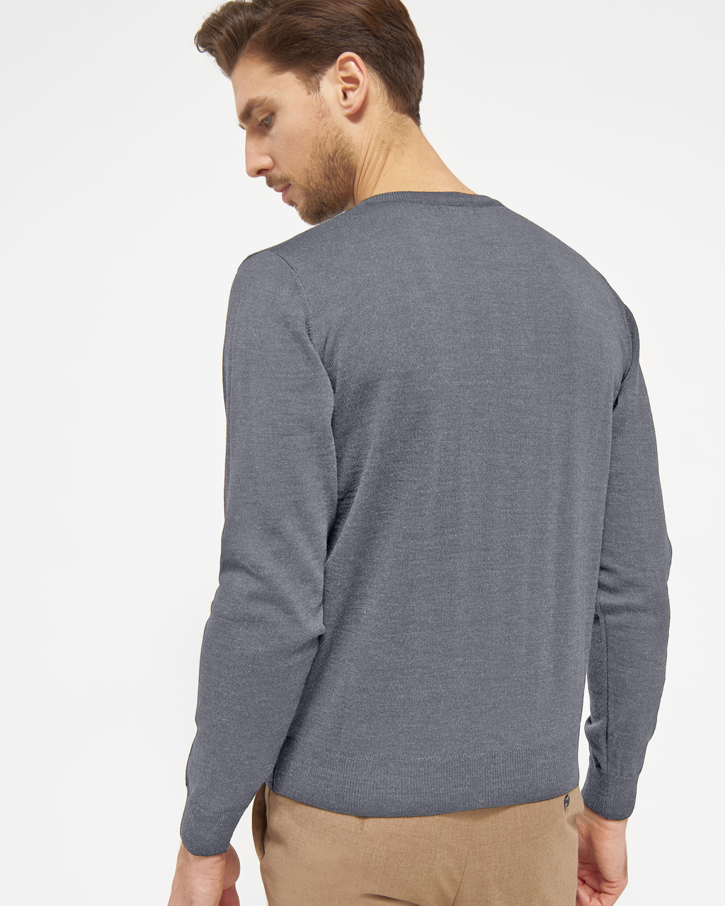 Stockholm pullover med v-neck