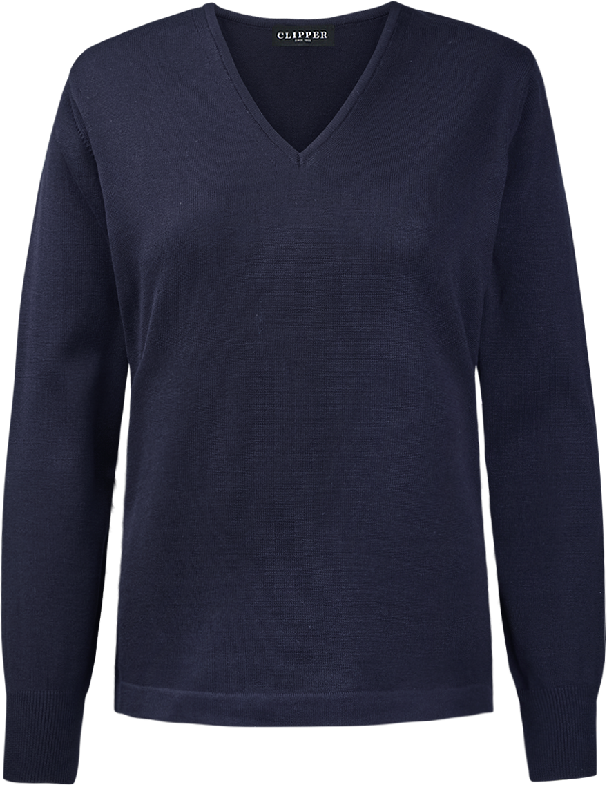 Stockholm pullover med v-neck