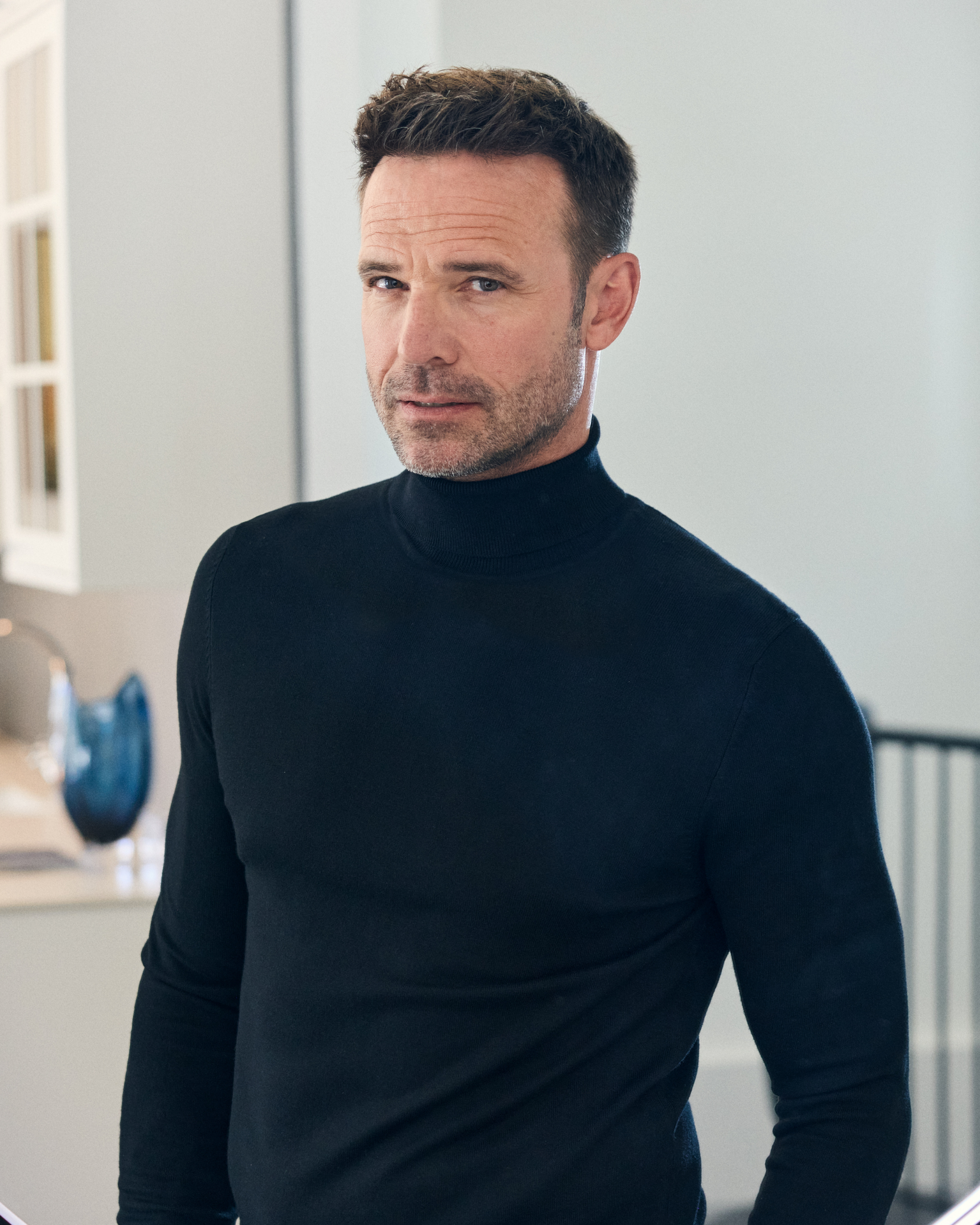 Paris pullover med rullekrave