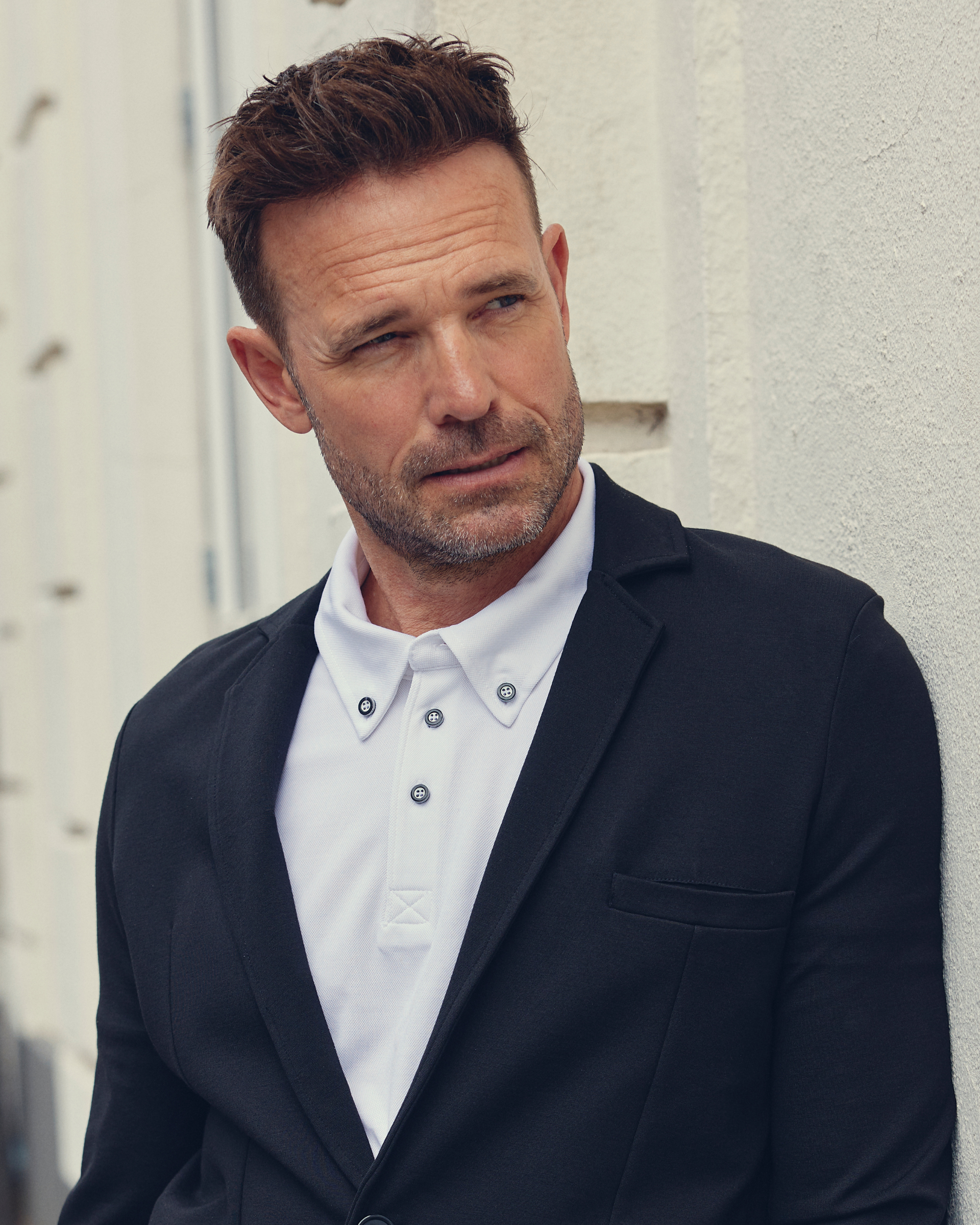 Munich polo i ekstra fin merinould blend