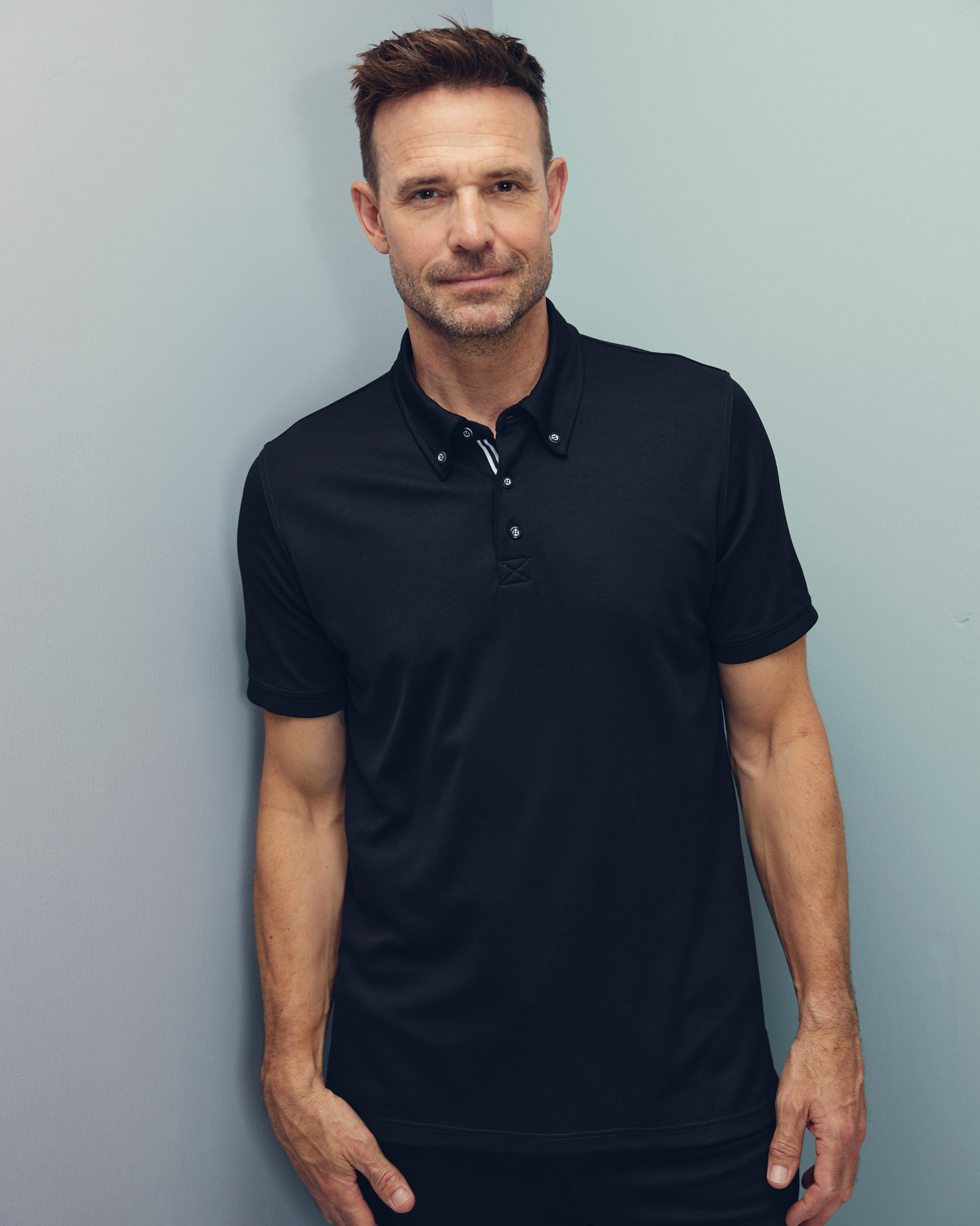 Munich polo i ekstra fin merinould blend