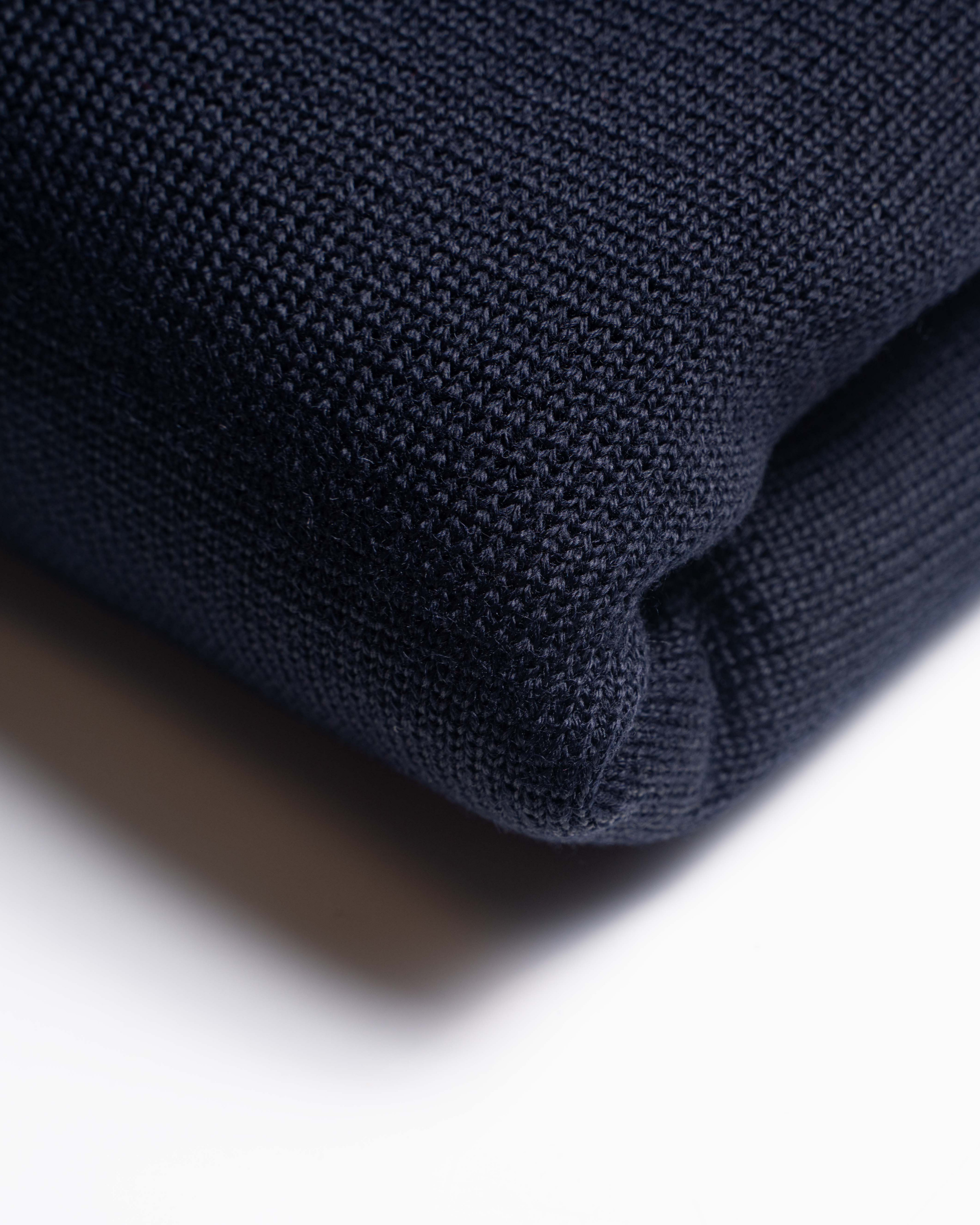 Edinburgh strikjakke med for og lynlås