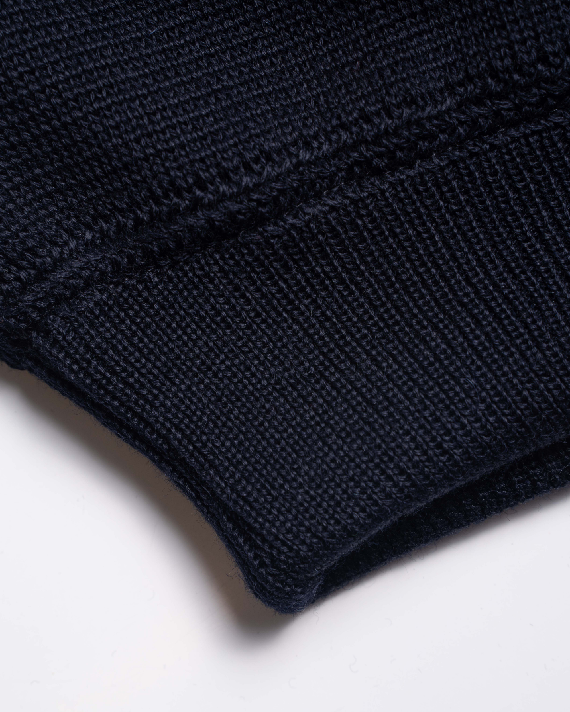 Edinburgh strikjakke med for og lynlås